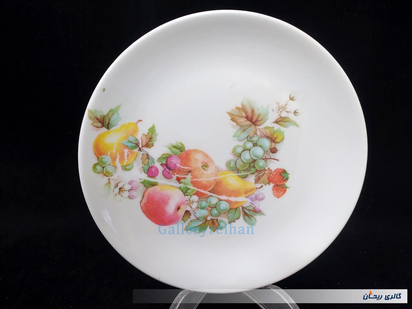 دیوارکوب ملامین قدیمی 22.5 CM طرح میوه