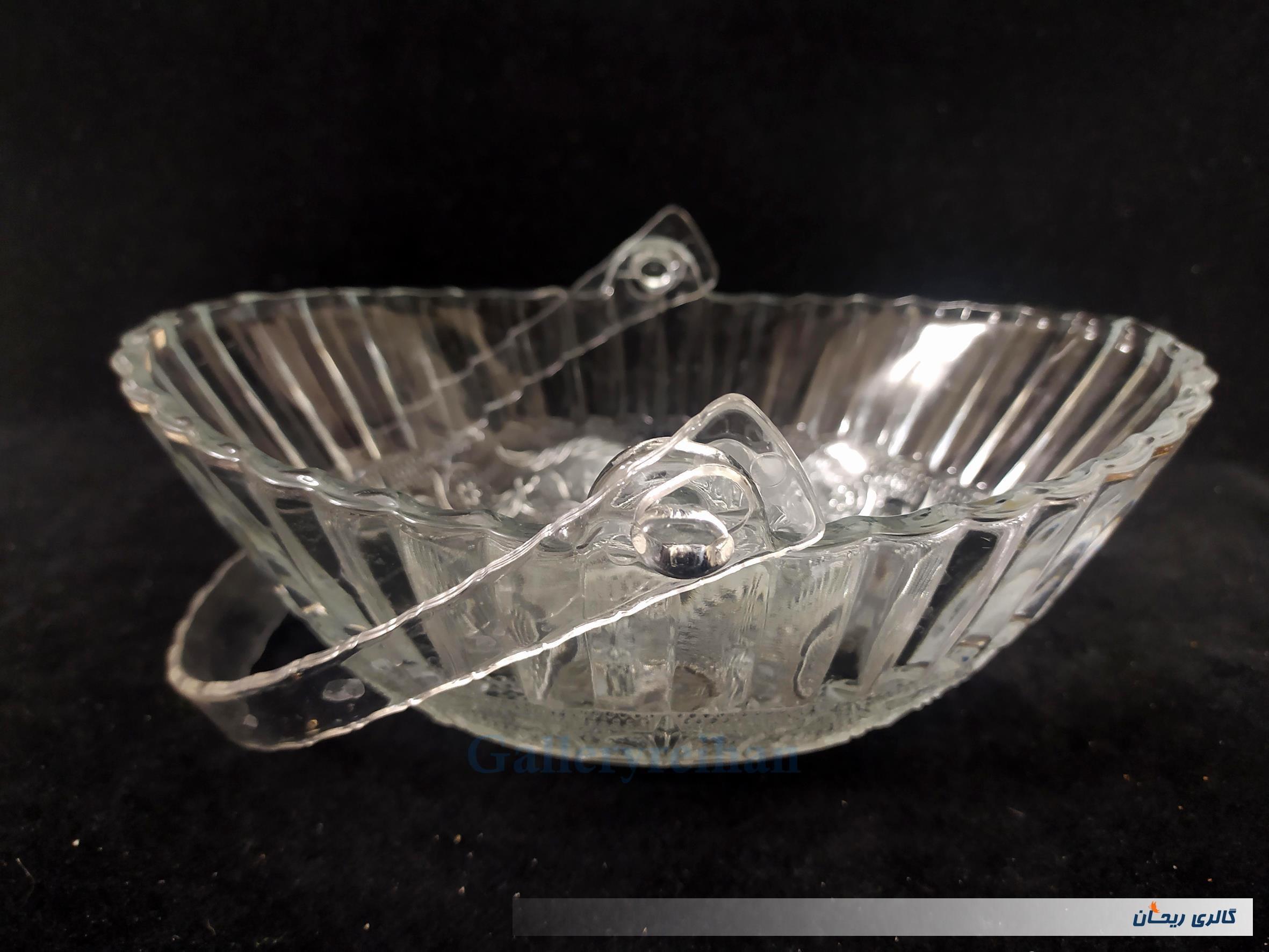 شکلات خوری طرح بهشتی قدیمی دسته دار