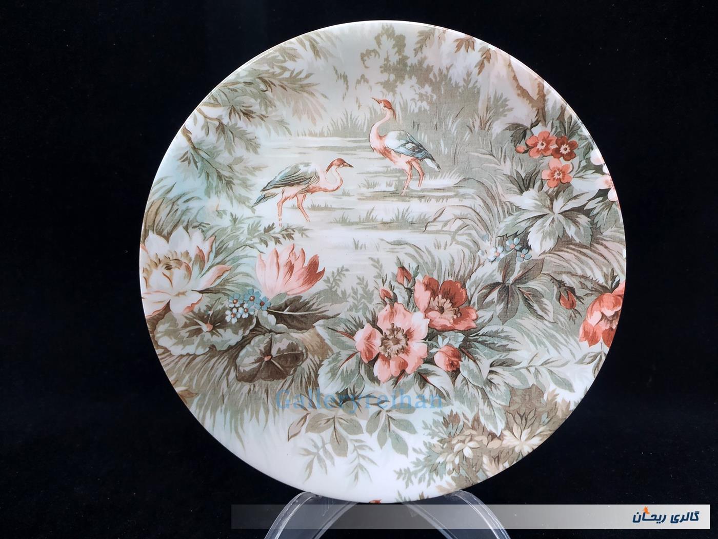 دیوارکوب ملامین قدیمی 22.5 CM طرح منظره