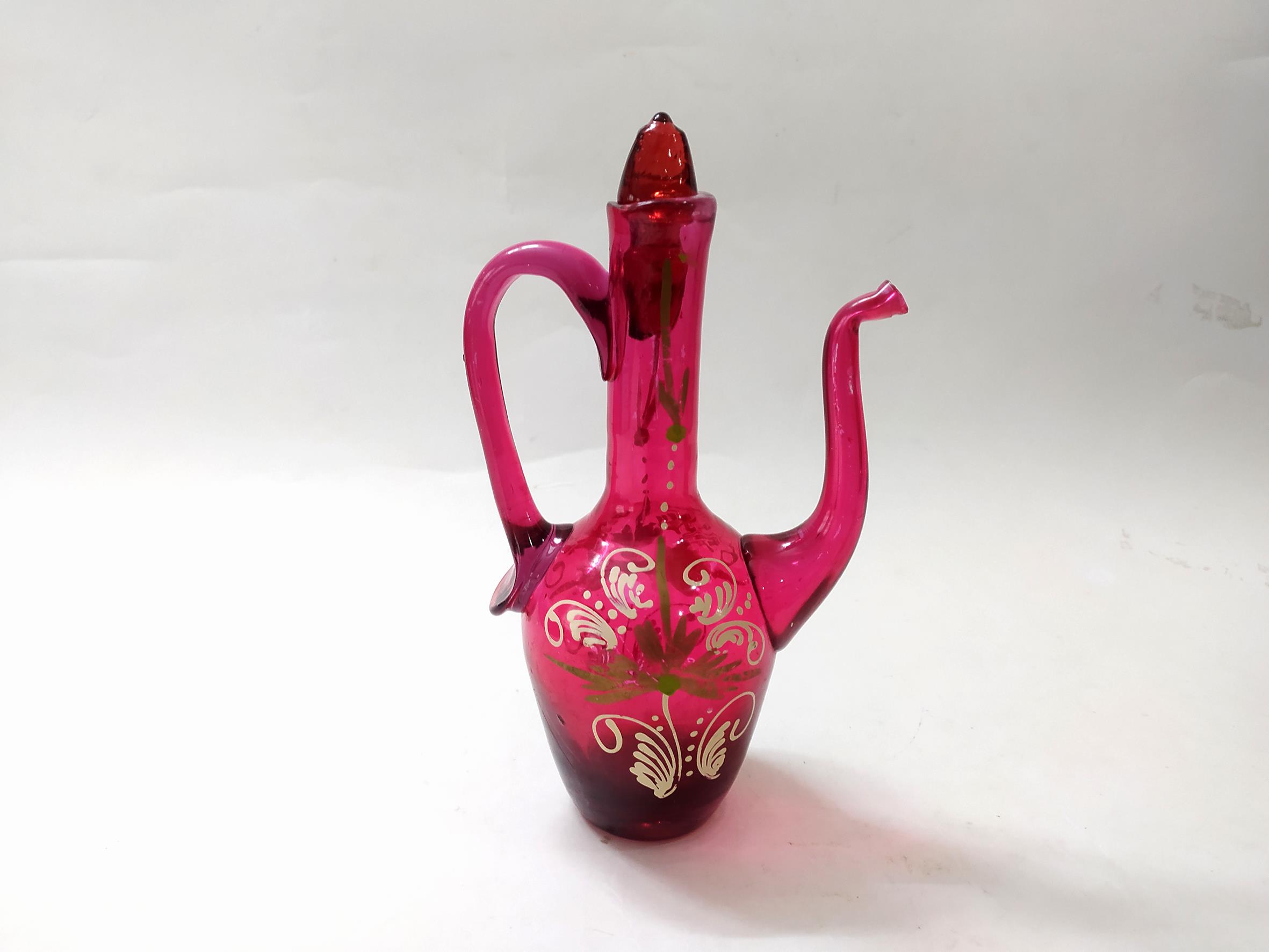 گلاب ریز بسیار قدیمی شیشه ای زیبا