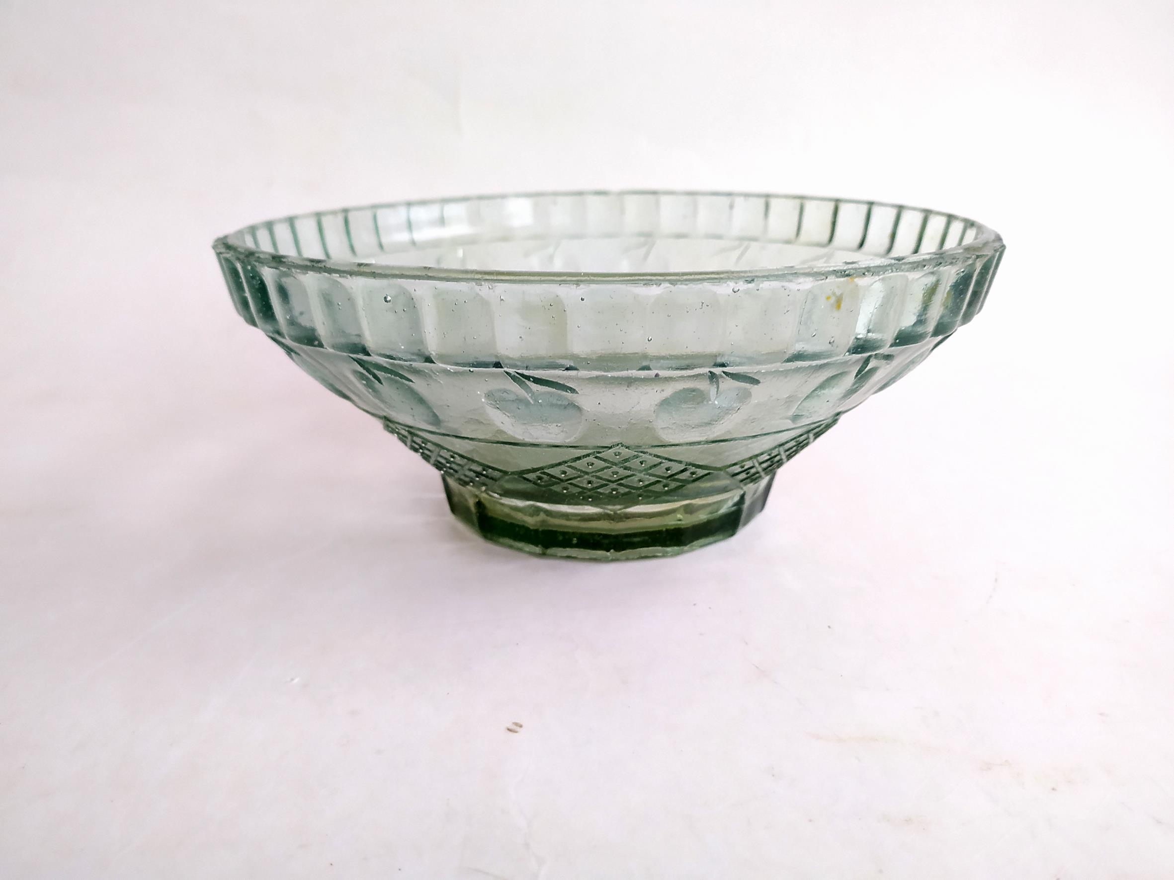  ظرف میوه خوری قدیمی ایرانی طرح دار