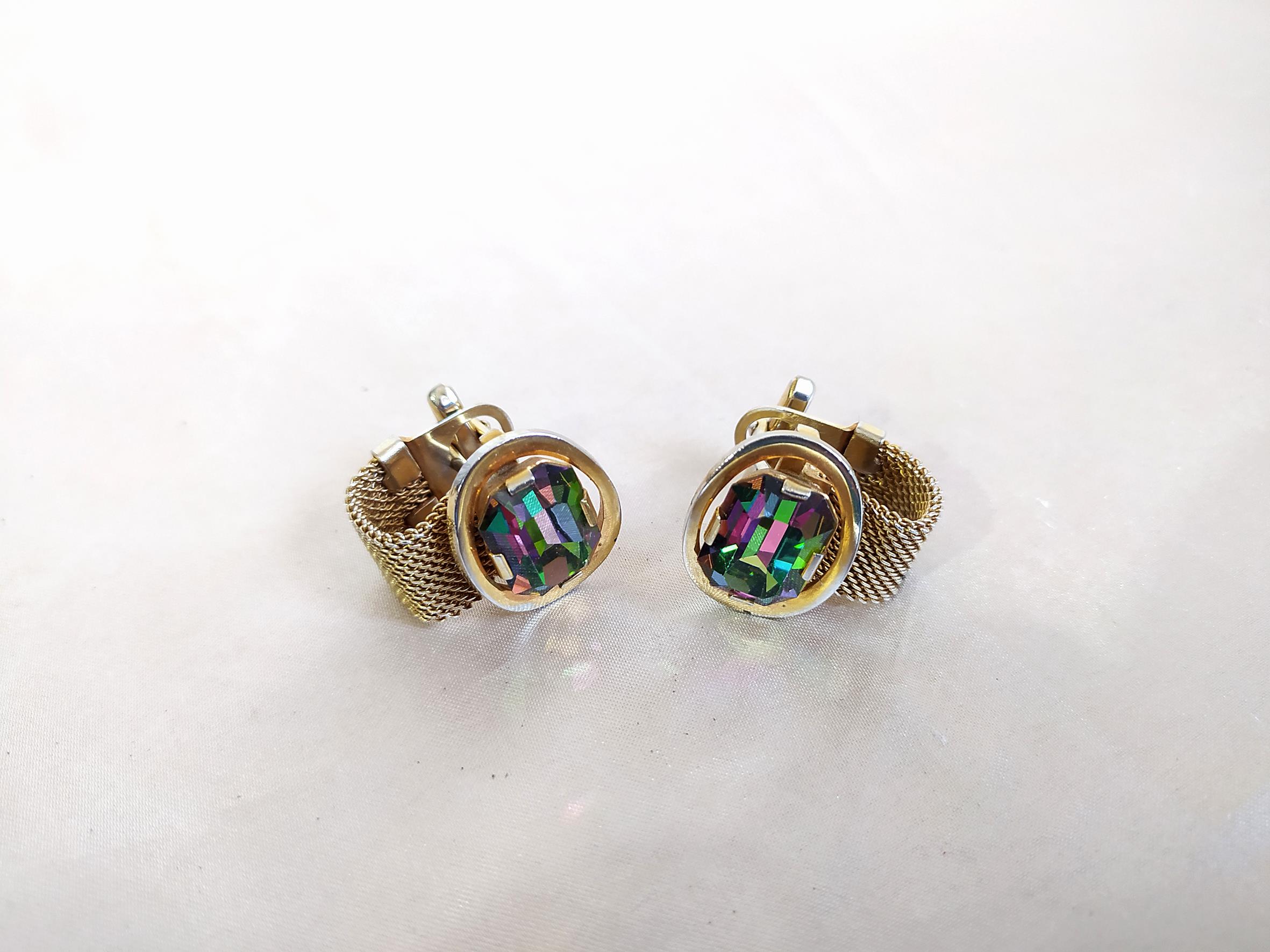  یک جفت دکمه سر دست کلکسیونی و آنتیک