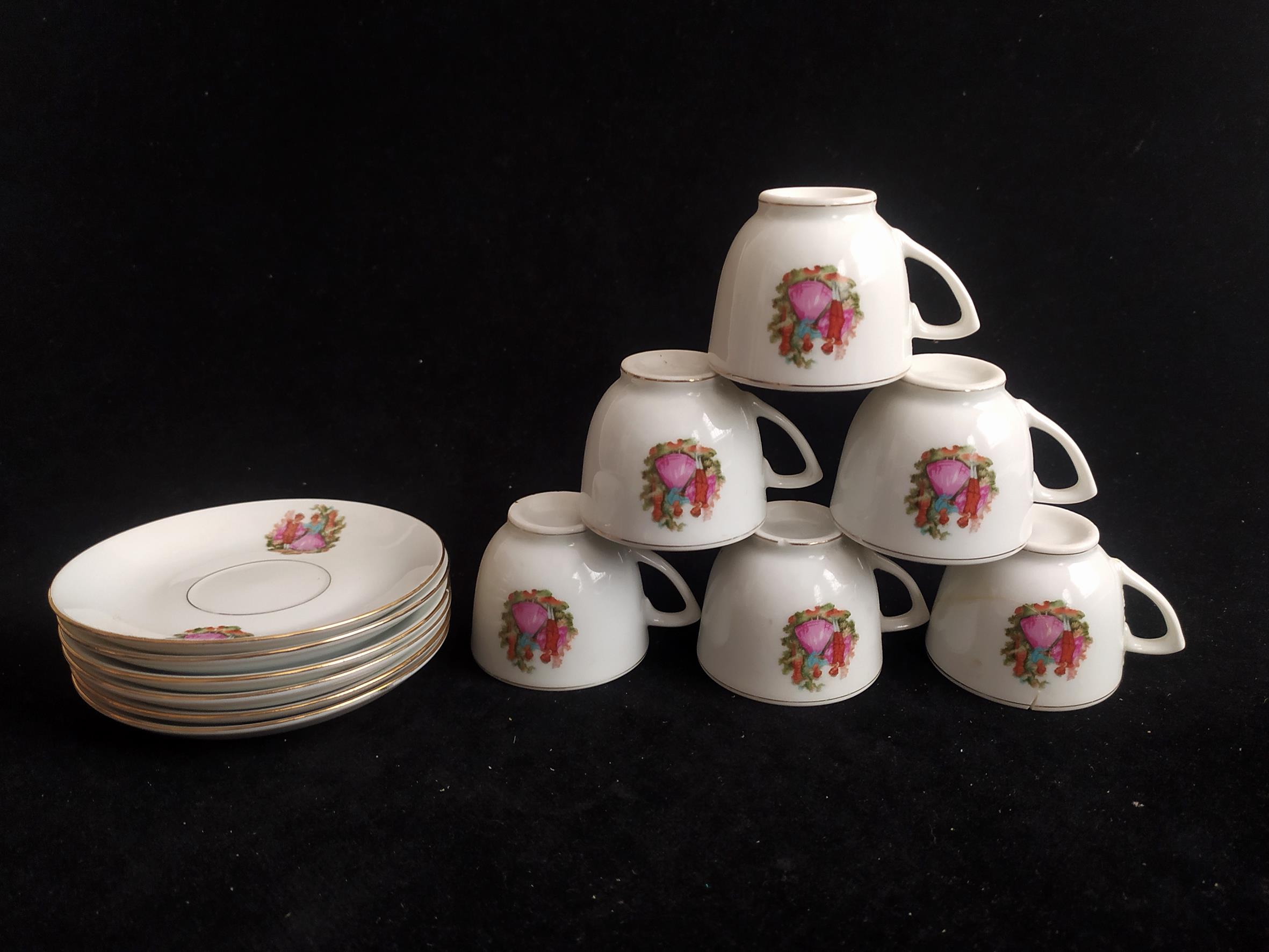 قوه خوری بسیار زیبا سایز کوچک دل و دلبر