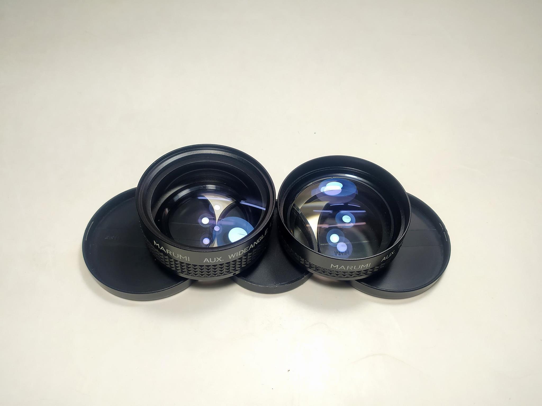 2عدد لنز 48MM مبدل تله و واید Tele-Wide 