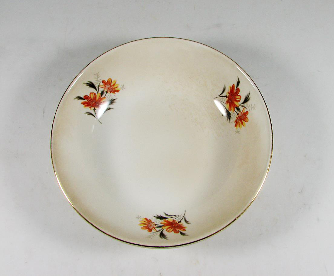  کمپوت خوری سرامیکی طرح گل پاییزی