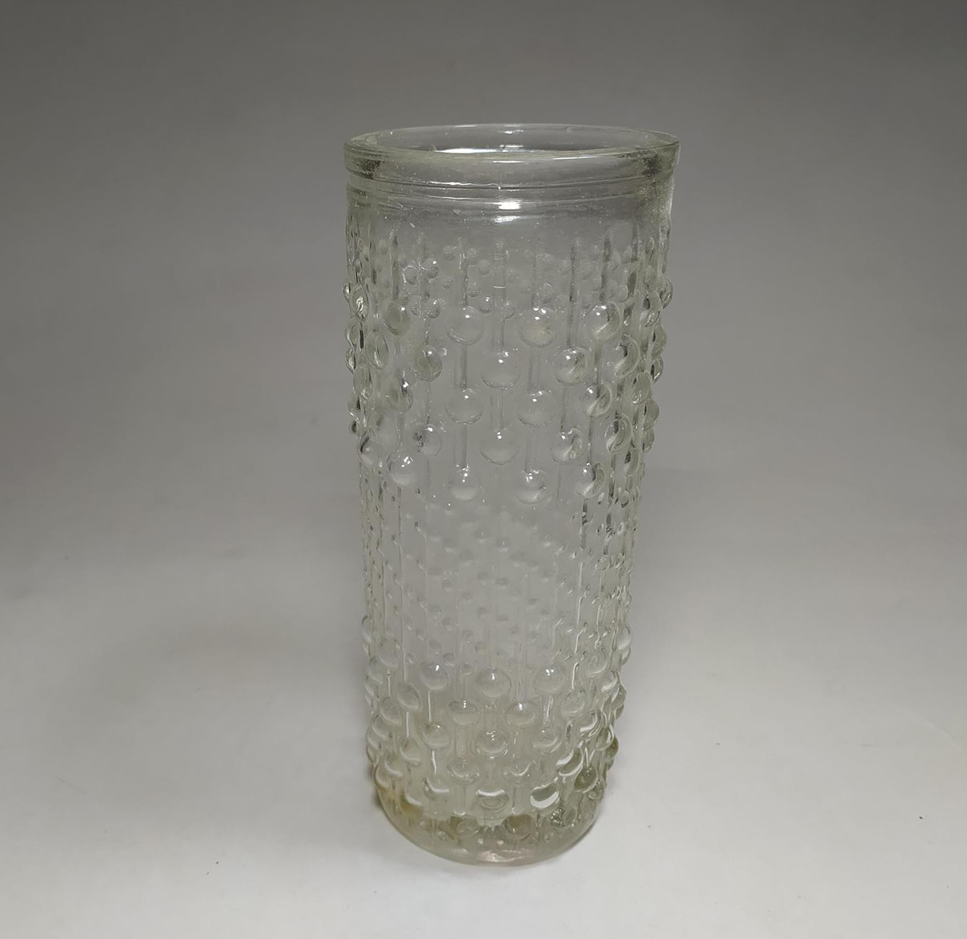  گلدان شیشه ای قدیمی 18.5CM 