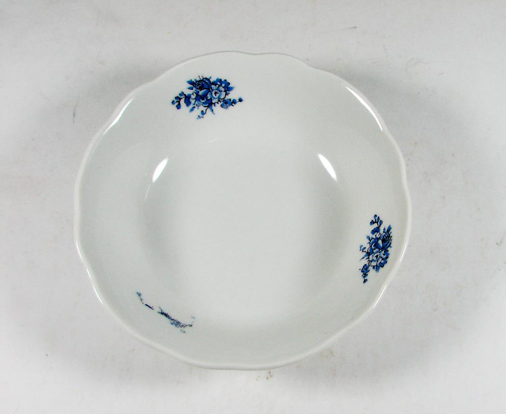  کاسه کمپوت خوری قدیمی گل آبی 