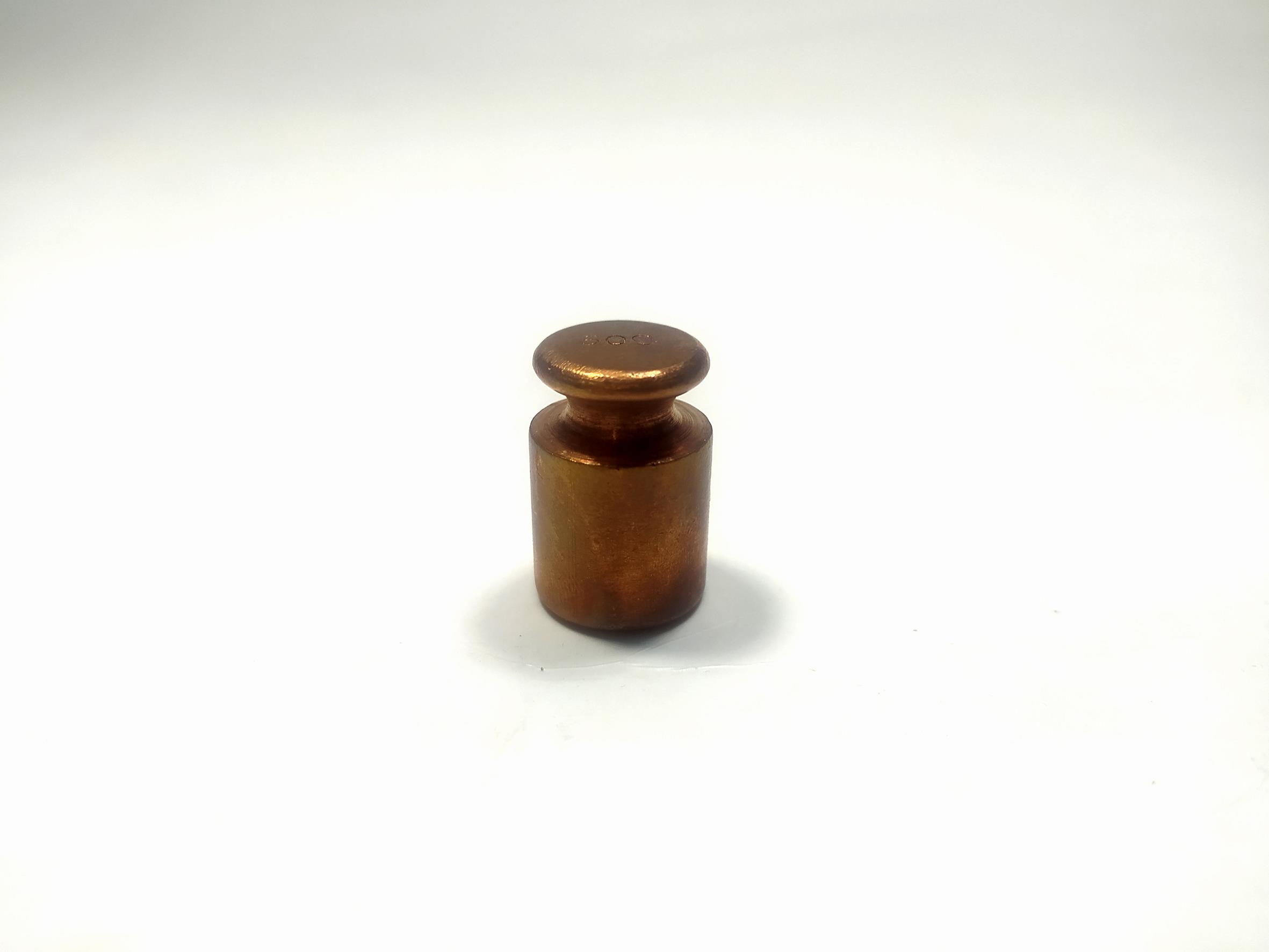 وزنه برنجی قدیمی 50 گرمی با مهر الله 