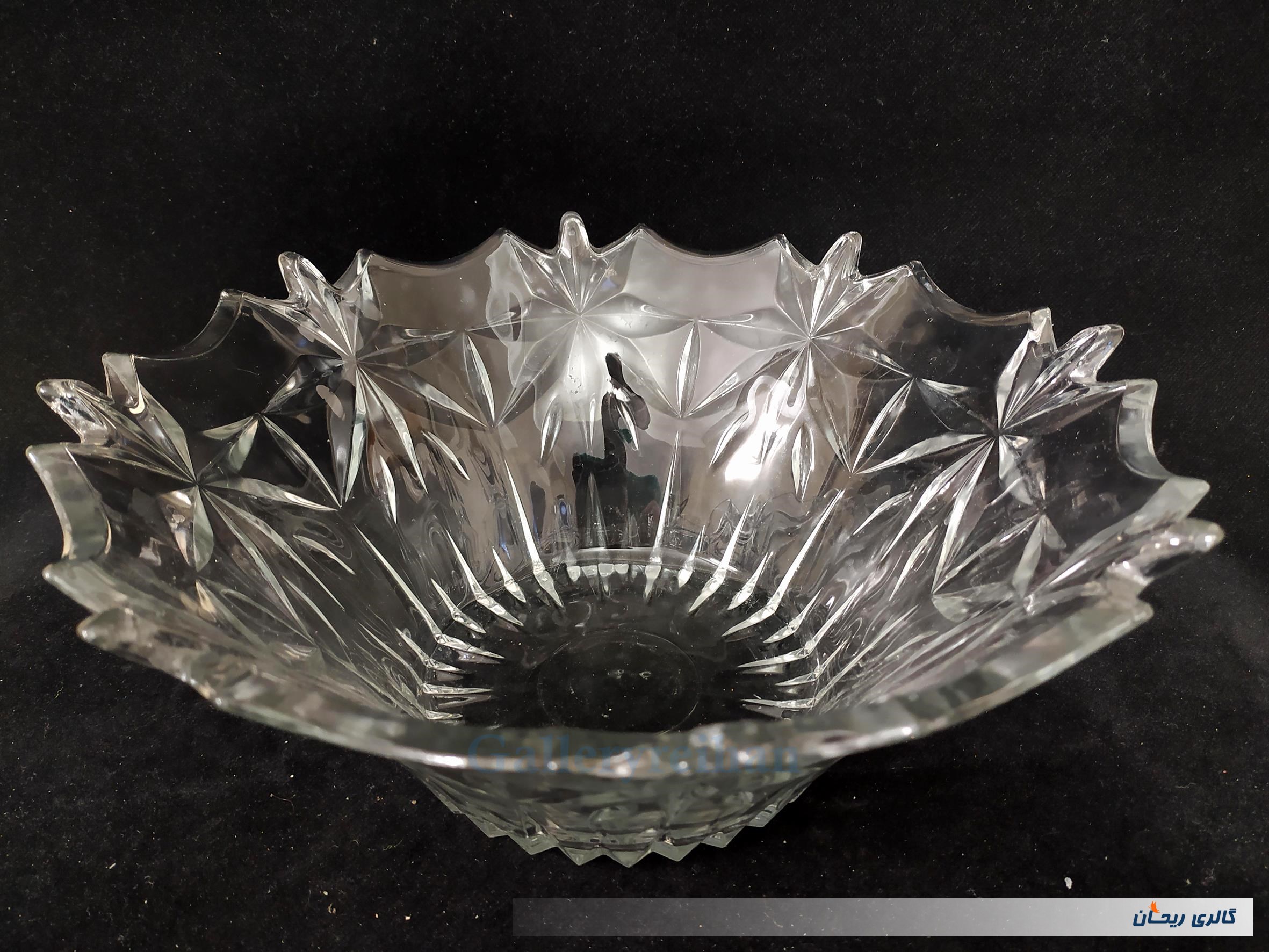  ظرف میوه خوری بلور سایز بزرگ