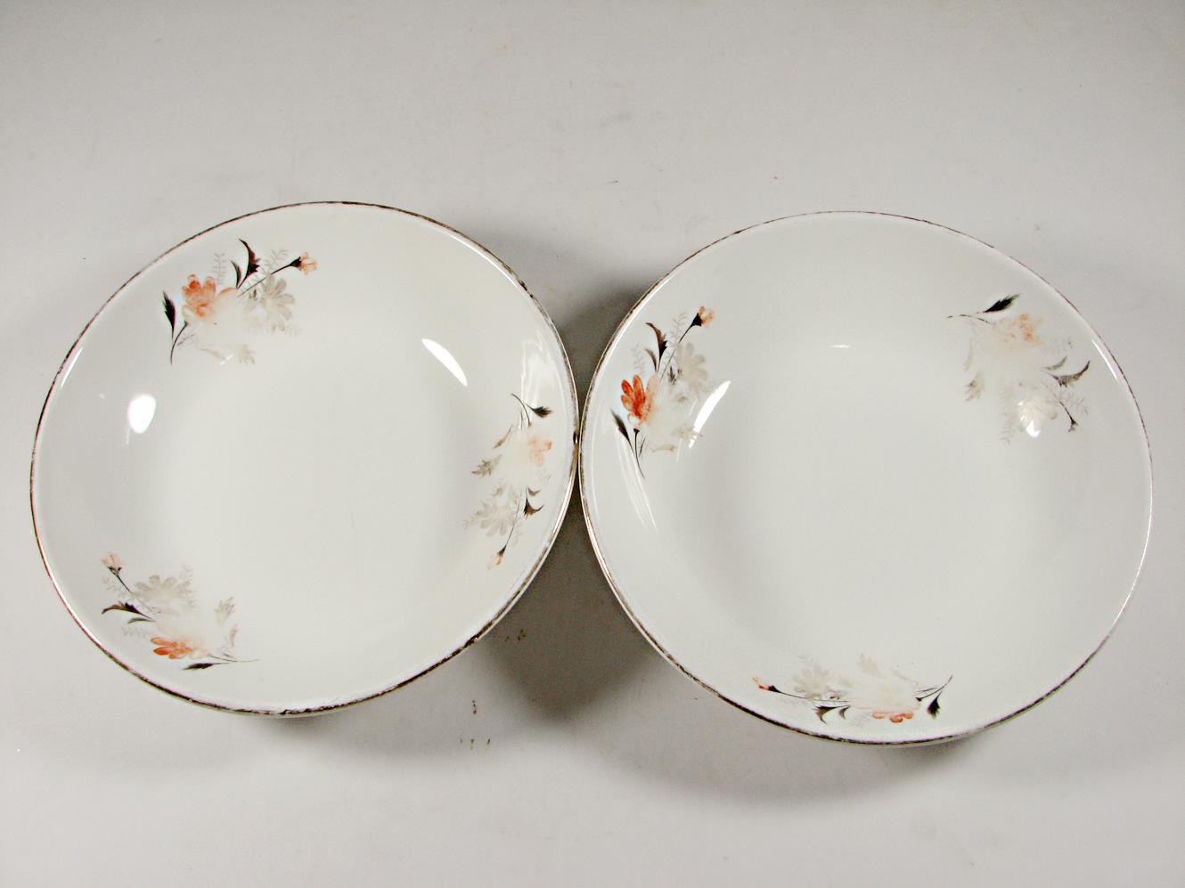 2 عدد کاسه سرامیکی قدیمی زیبا 