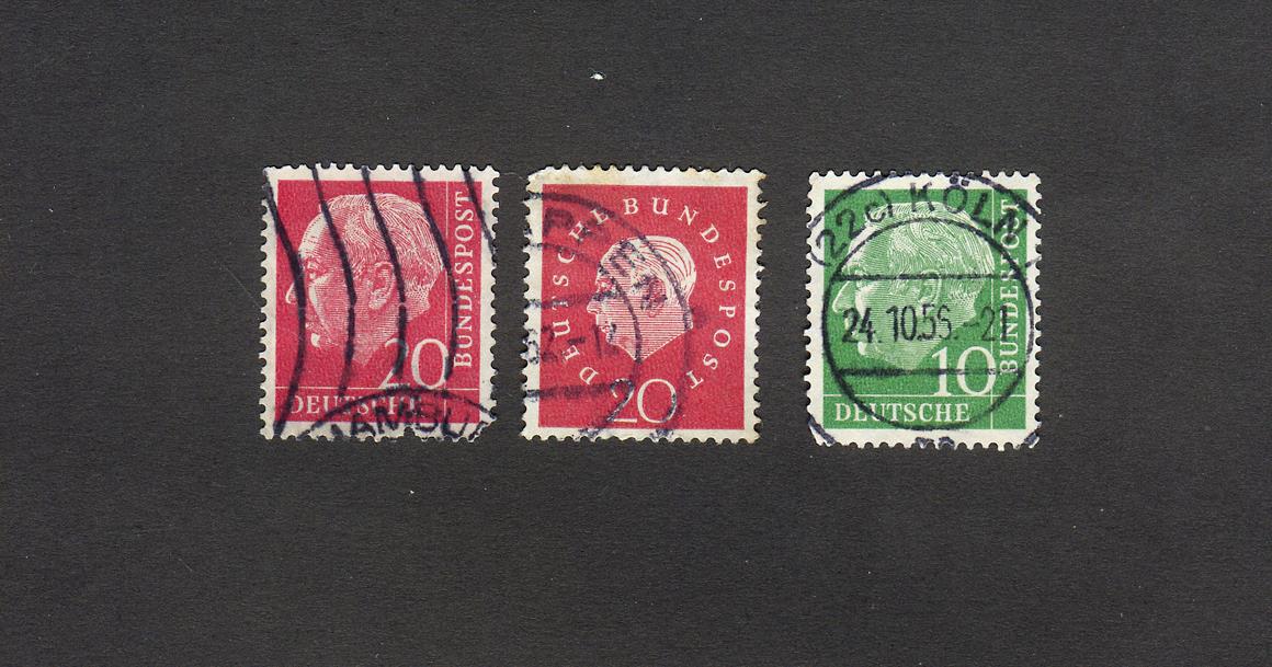  3 عدد تمبر کشور آلمان