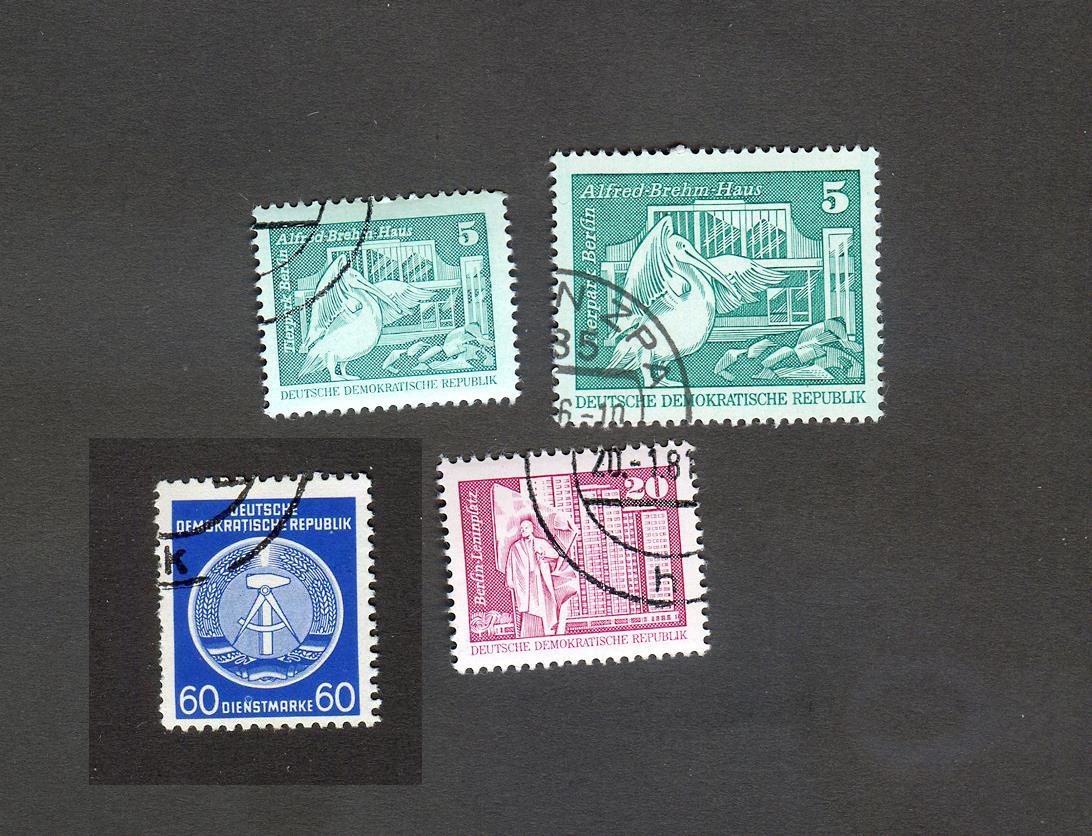  4 عدد تمبر کشور آلمان