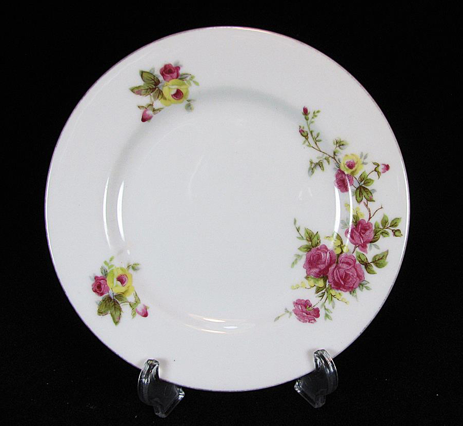 دیوارکوب کلکسیونی گل سرخی ساخت KPM آلمان 