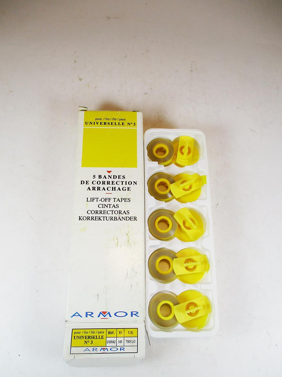  نوار تصحیح ماشین تحریر و حساب ARMOR قدیمی