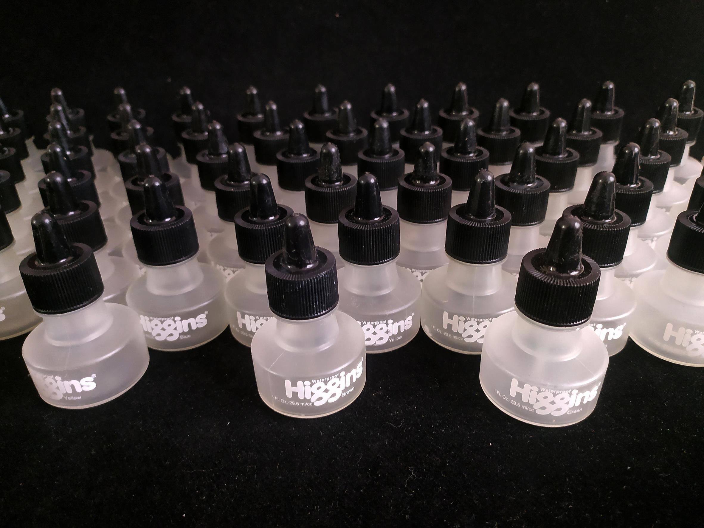  1عدد قوطی خالی جوهر Higgins آمریکا 