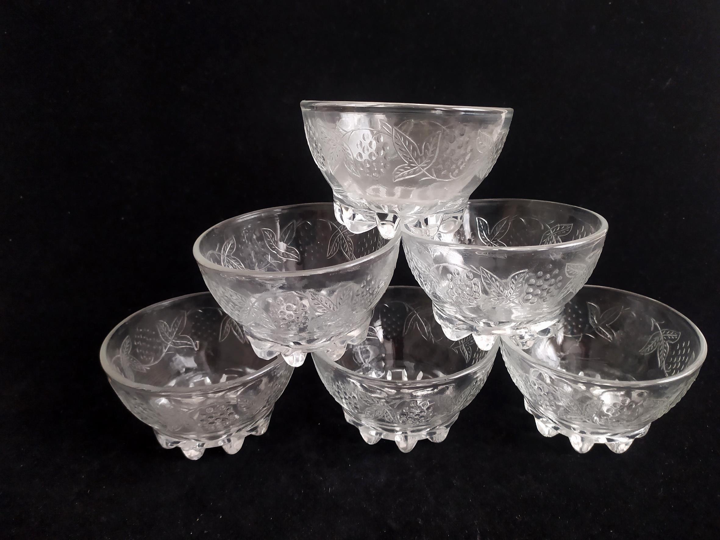  6عدد کاسه پافیلی طرحدار قدیمی 