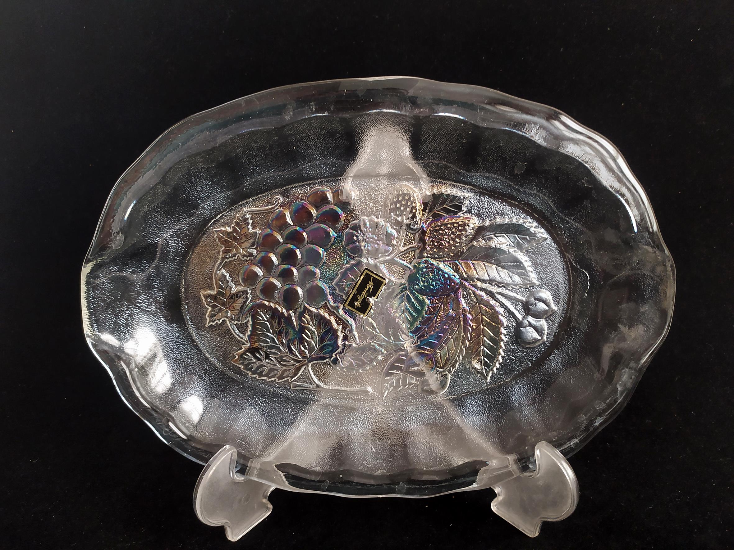  ظرف میوه قدیمی طرح میوه هفت رنگ 