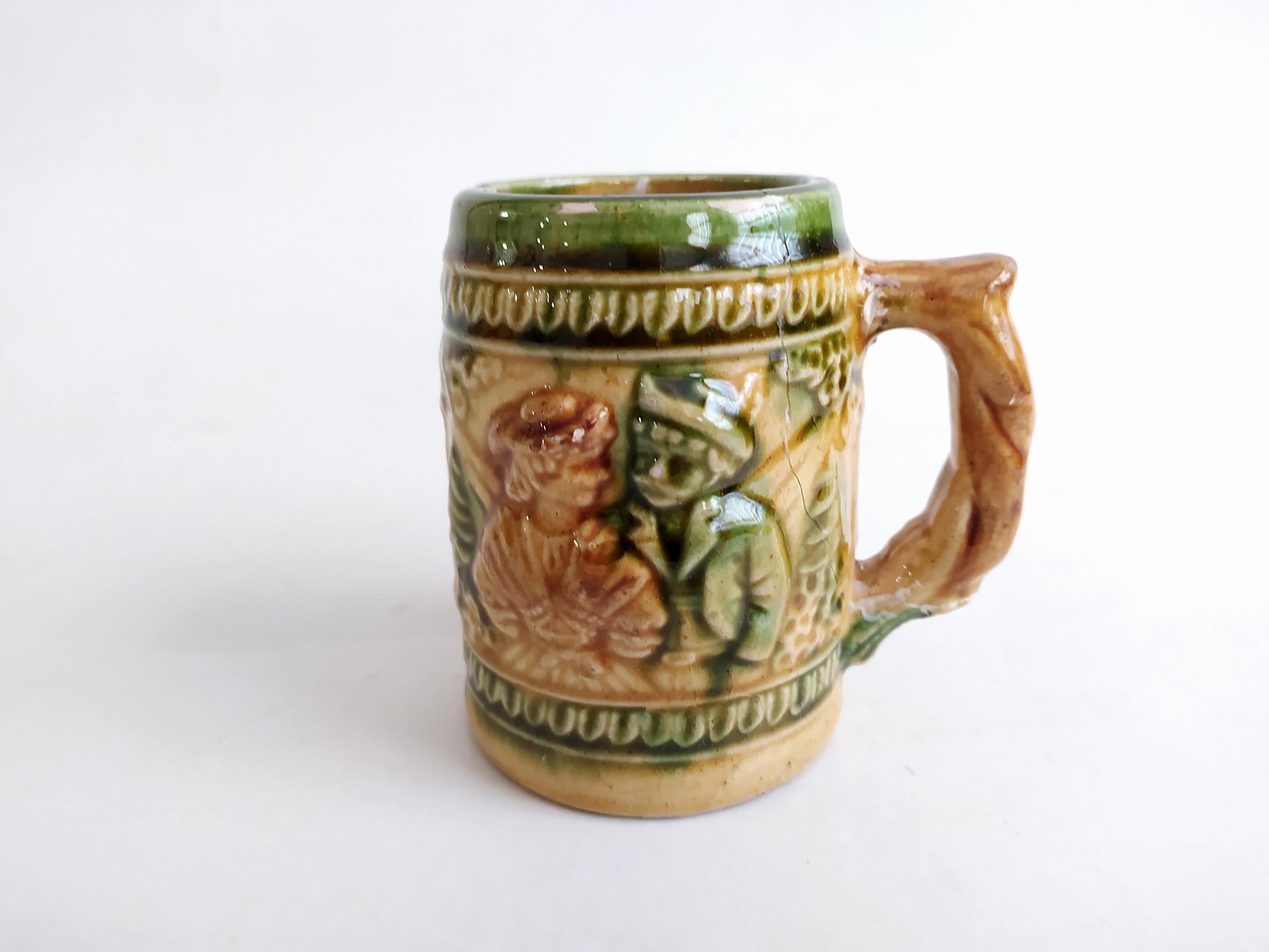  لیوان سرامیکی طرح لیلی و مجنون قدیمی 