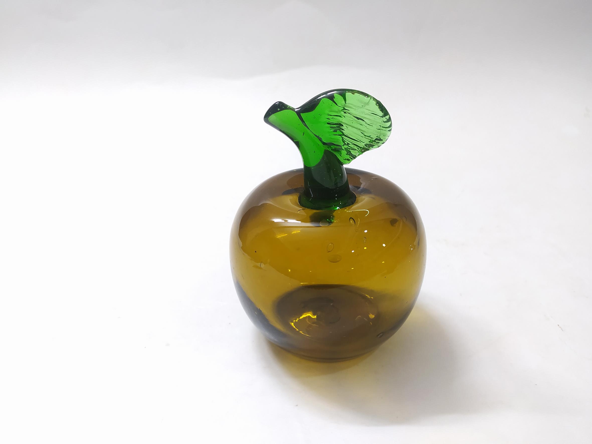 سیب شیشه ای دستساز قدیمی مناسب هفت سین