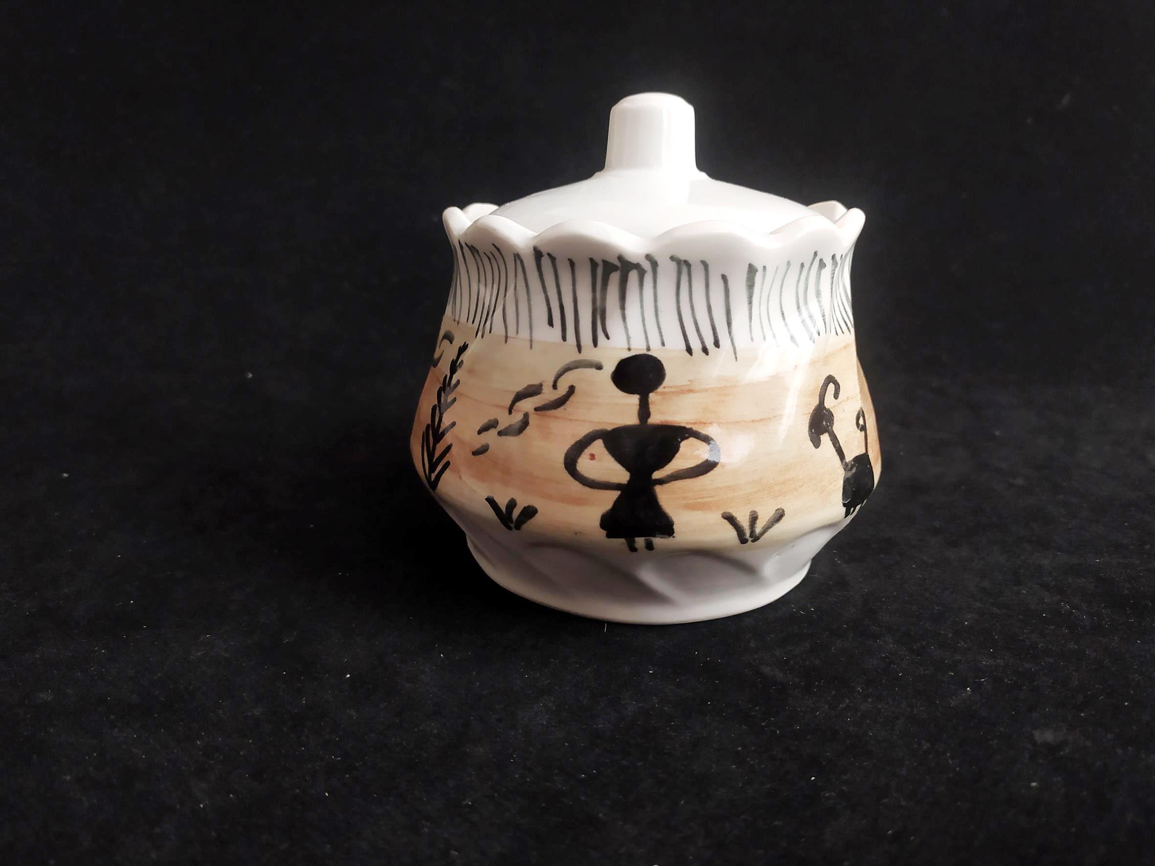 قندان نقاشی کار دست طرح سنتی