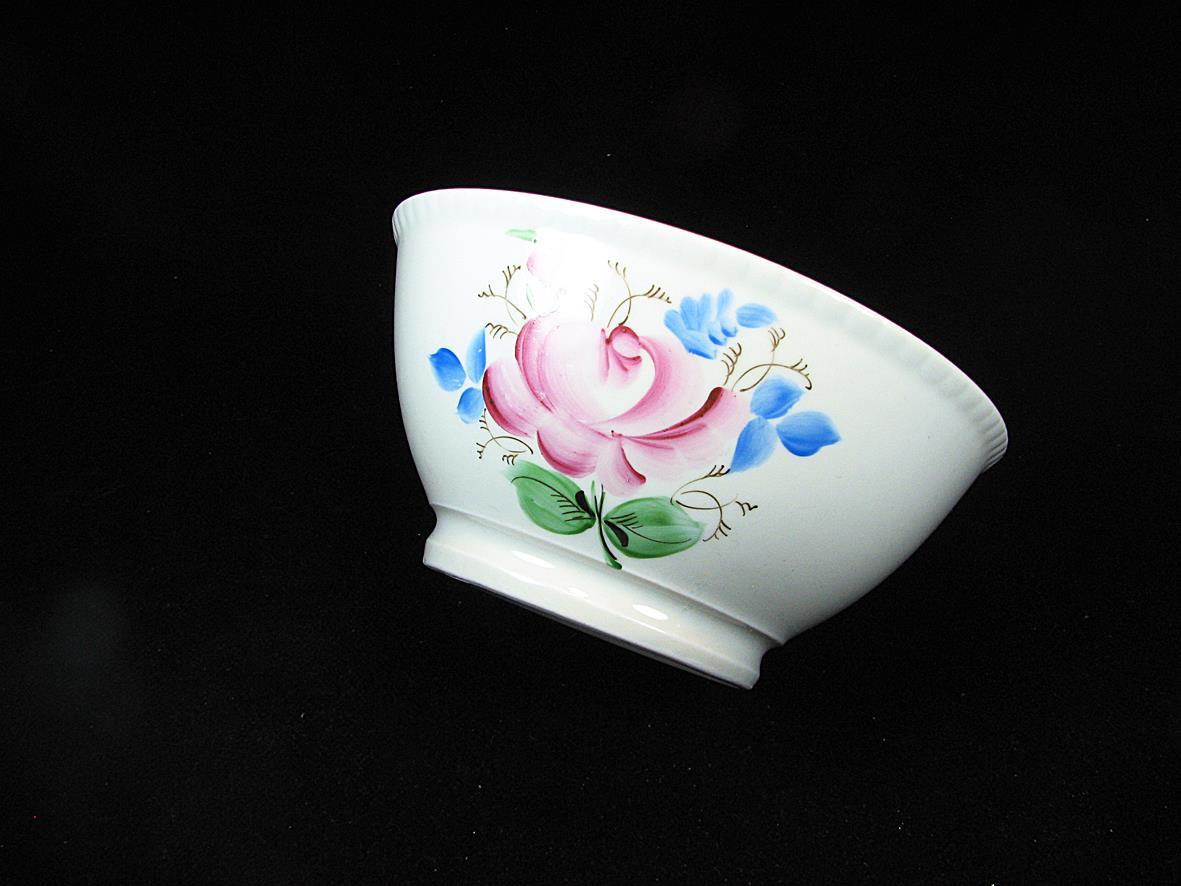 کاسه بسیار قدیمی نقاشی دست روسی گل سیب