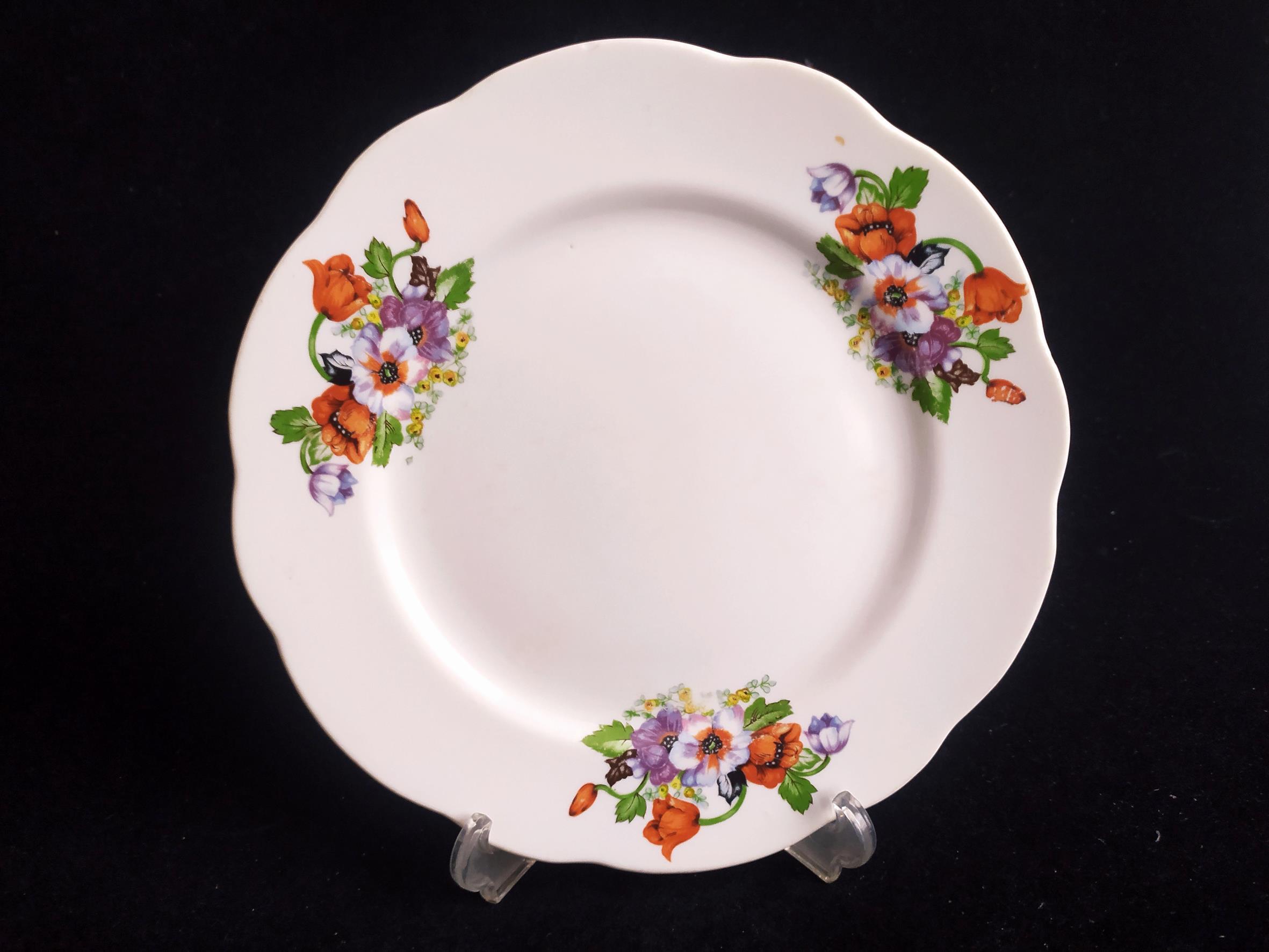 دیوارکوب قدیمی گلهای رنگی ساخت ژاپن 