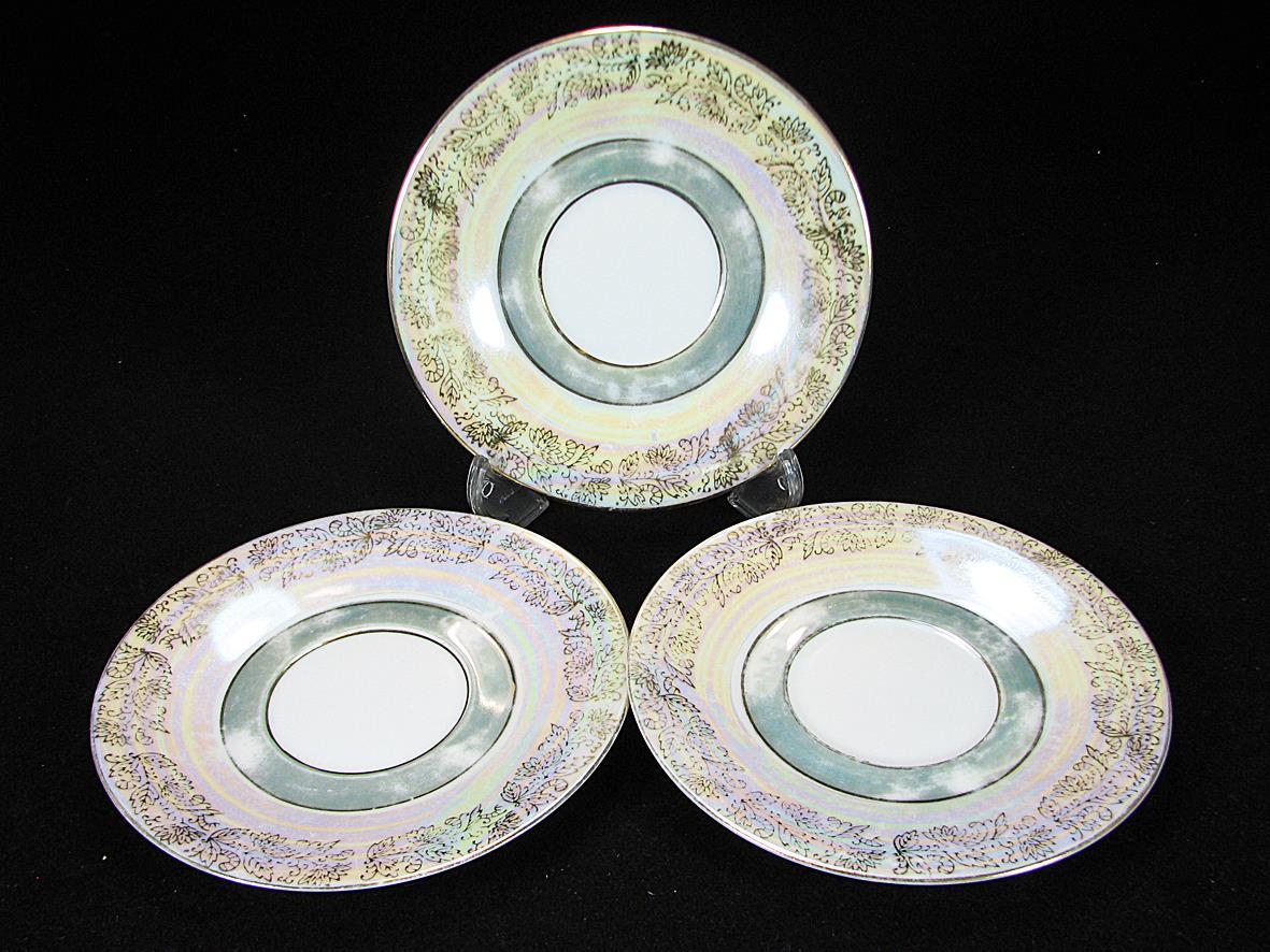 3 دیوارکوب یا زیر فنجانی هفت رنگ قدیمی