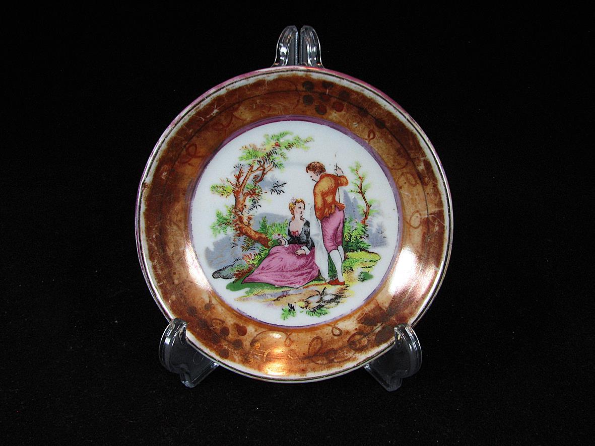 دیوارکوب یا نعبلکی طرح لیلی و مجنون قدیمی 