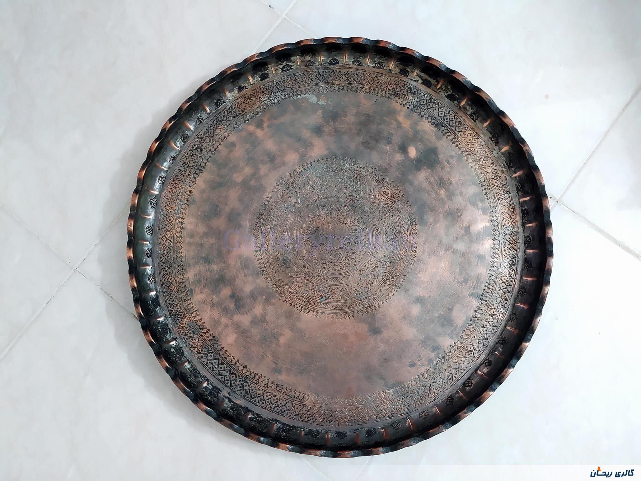 مجمع سنگین وزن و قلمکاری تاریخدار 1279 قمری