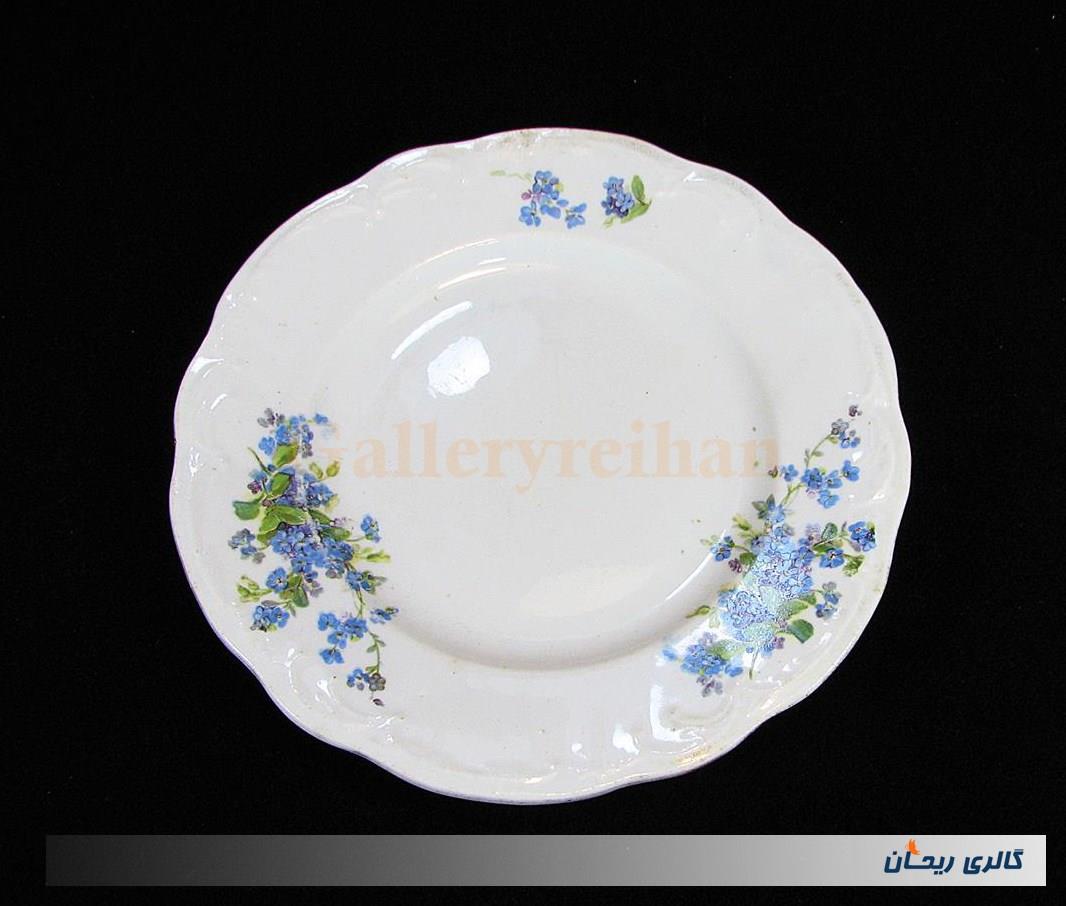 دیوارکوب قاجاری طرح شکوفه های آبی 