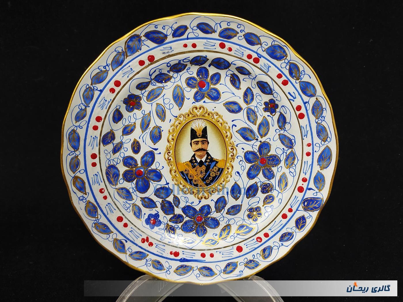 دیوارکوب قلم آبی جدید نقاشی کار دست 18CM 