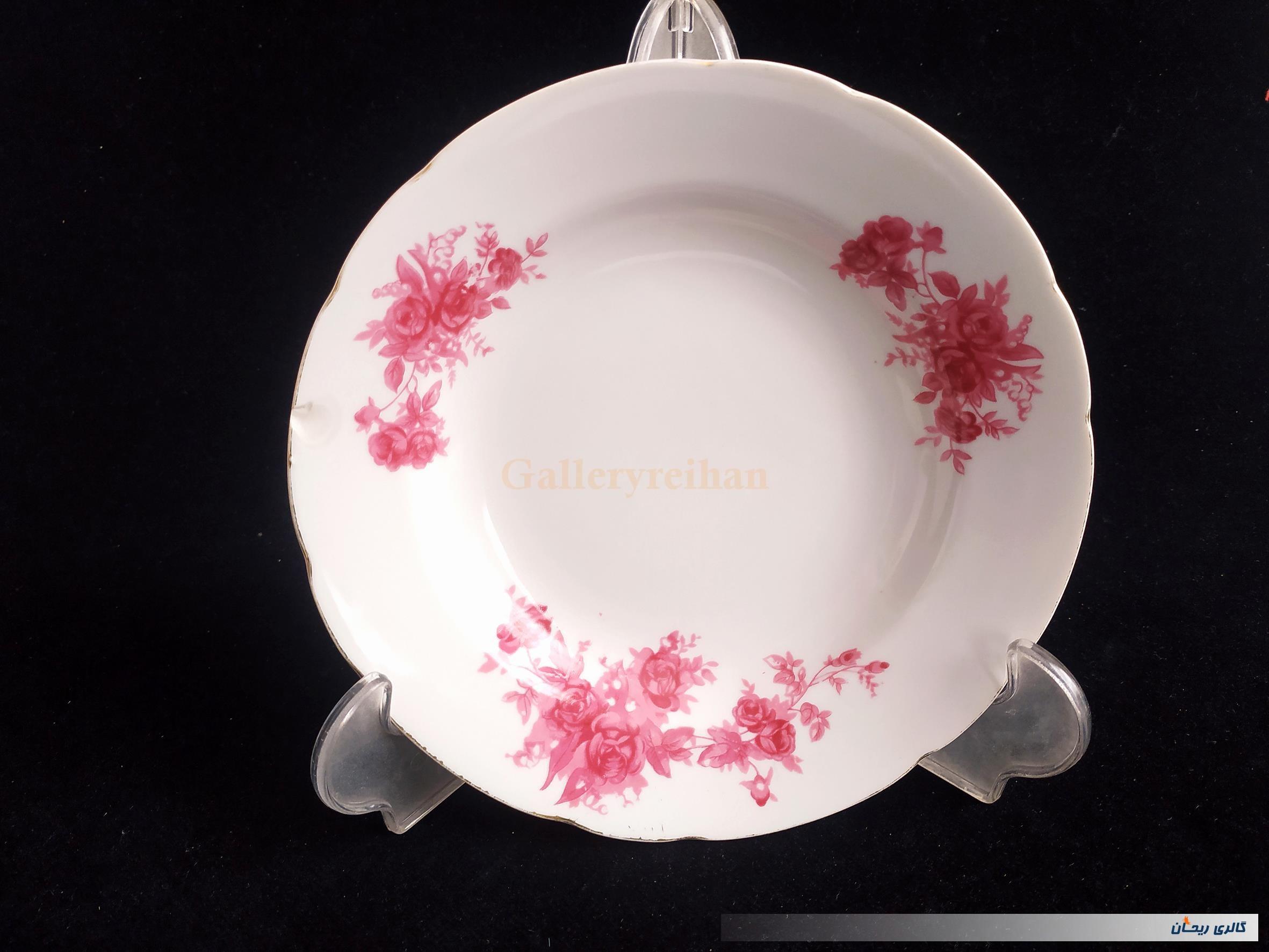 دیوارکوب بسیار کمیاب گلسرخی یاماتسو ژاپن