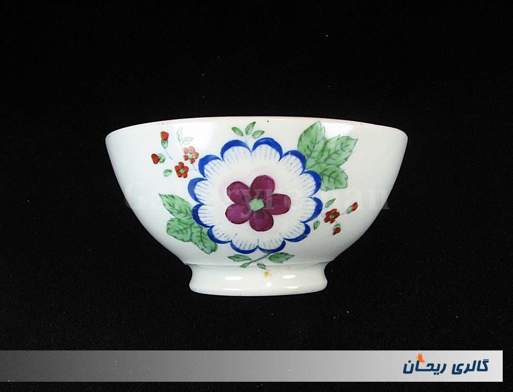 کاسه یا پیاله قدیمی نقاشی دست روسی 