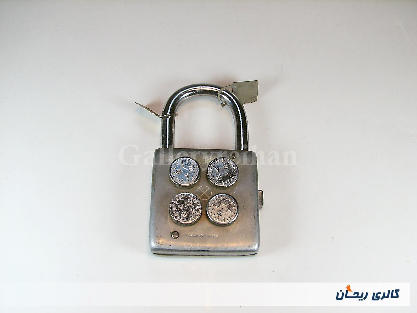 قفل کلکسیونی و قدیمی رمزی ساخت کره شمالی 