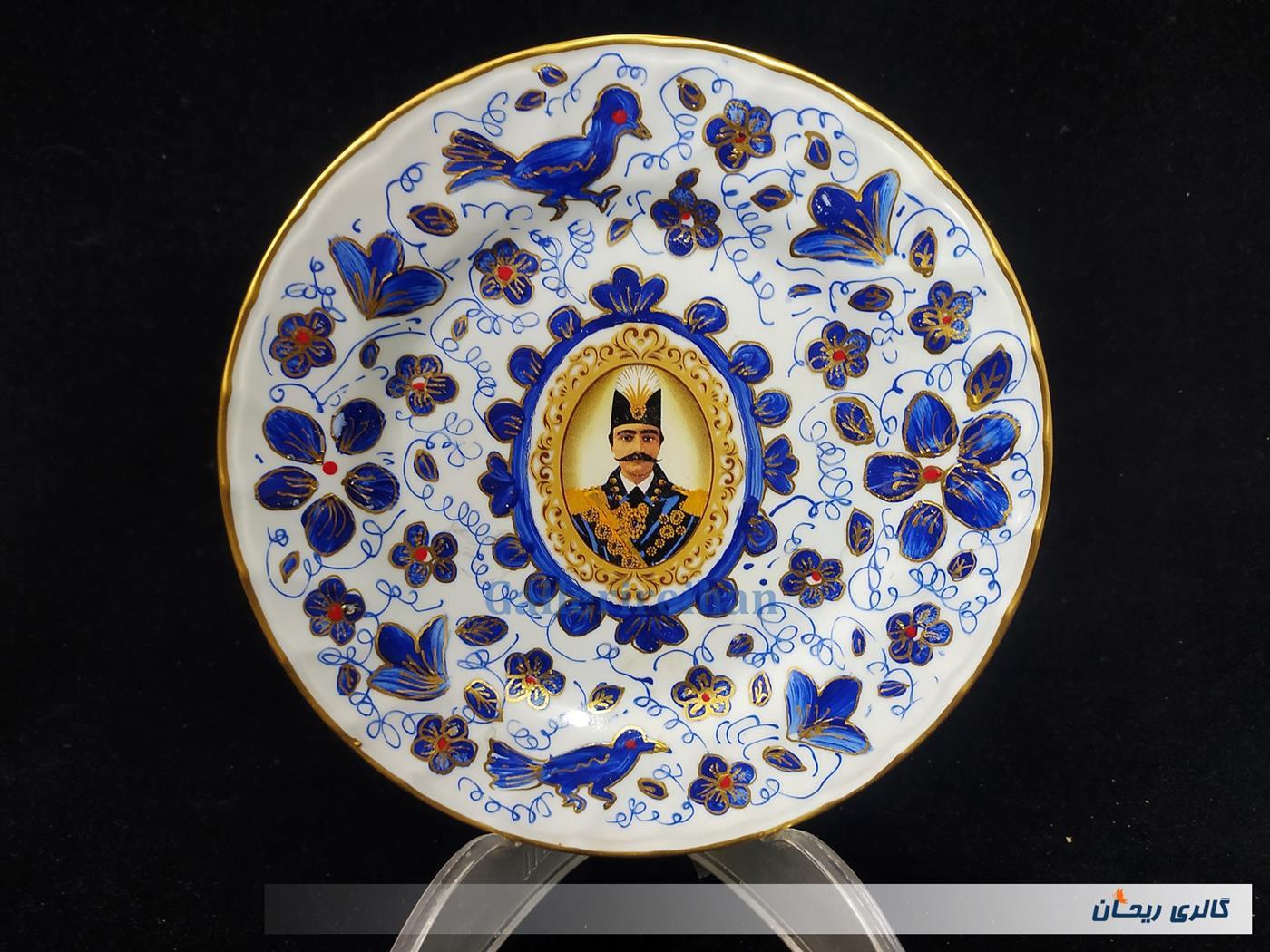 دیوارکوب قلم آبی جدید نقاشی کار دست 18CM 