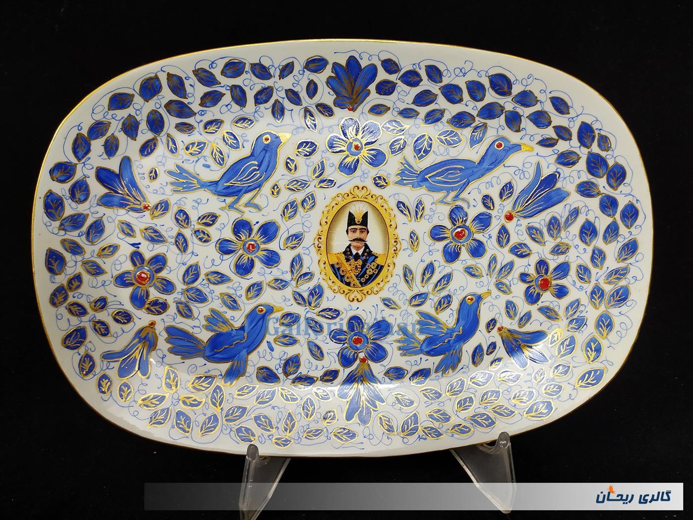 دیوارکوب قلم آبی جدید نقاشی کار دست بزرگ