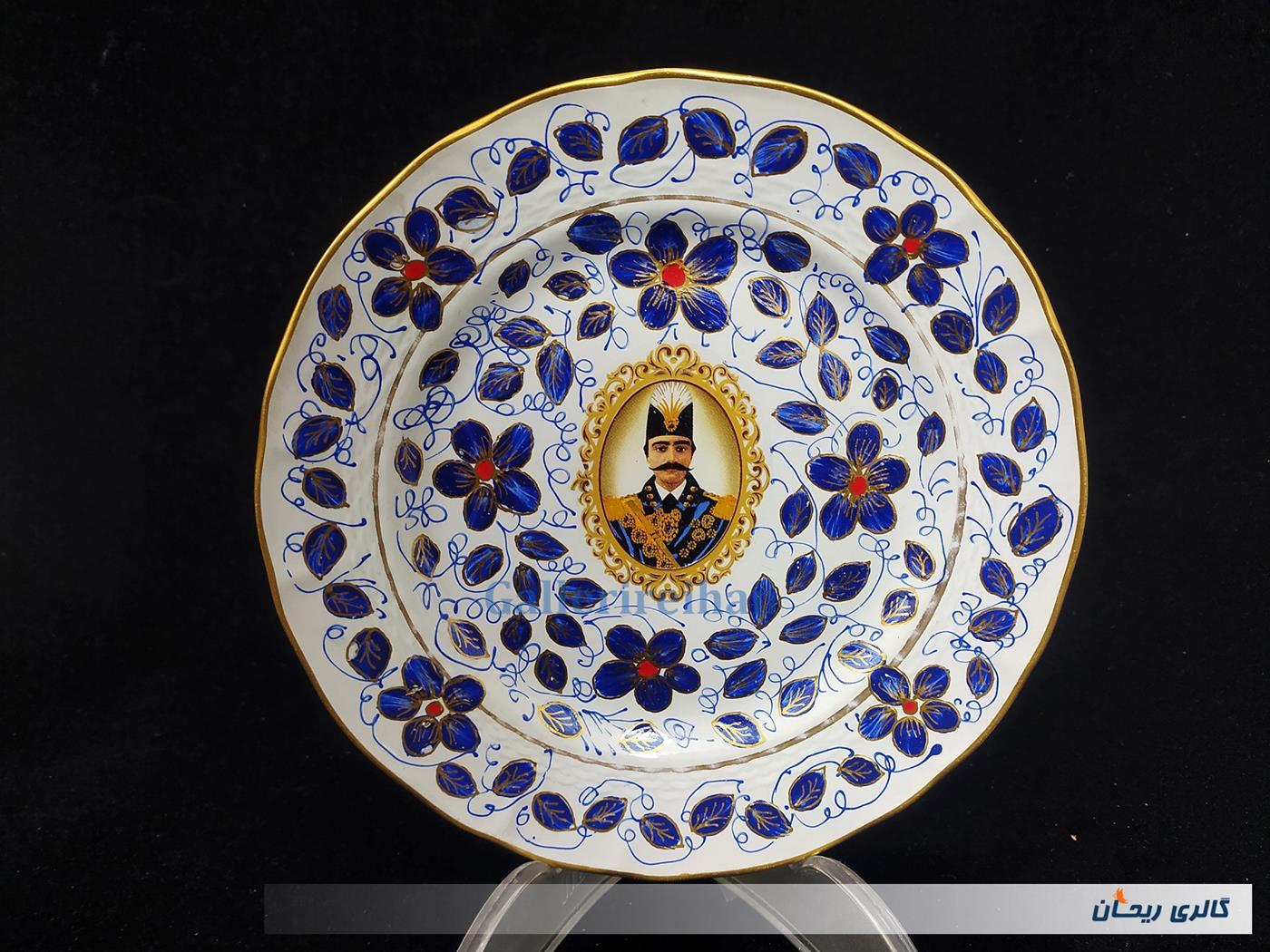 دیوارکوب قلم آبی جدید نقاشی کار دست 20CM 