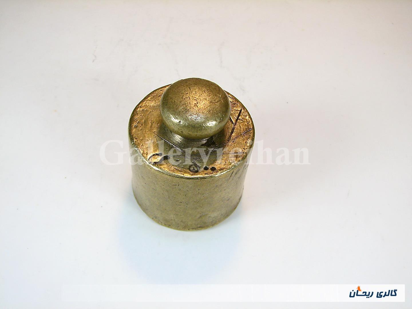 وزنه برنجی 500 گرمی قدیمی کلکسیونی