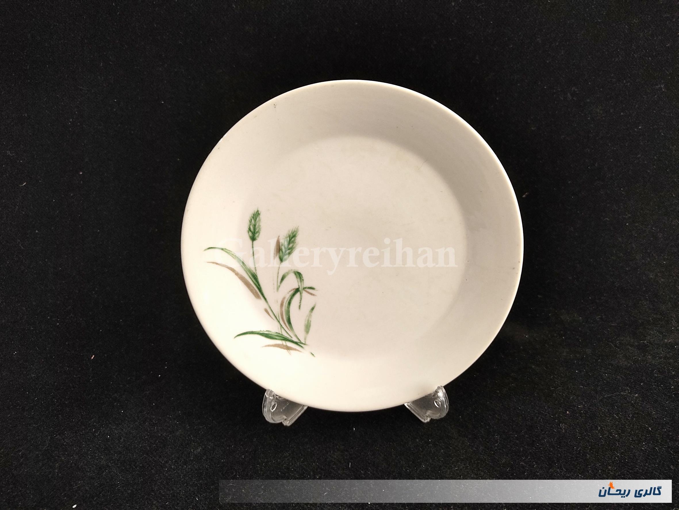 دیوارکوب چینی قدیمی طرح گل گندمی 