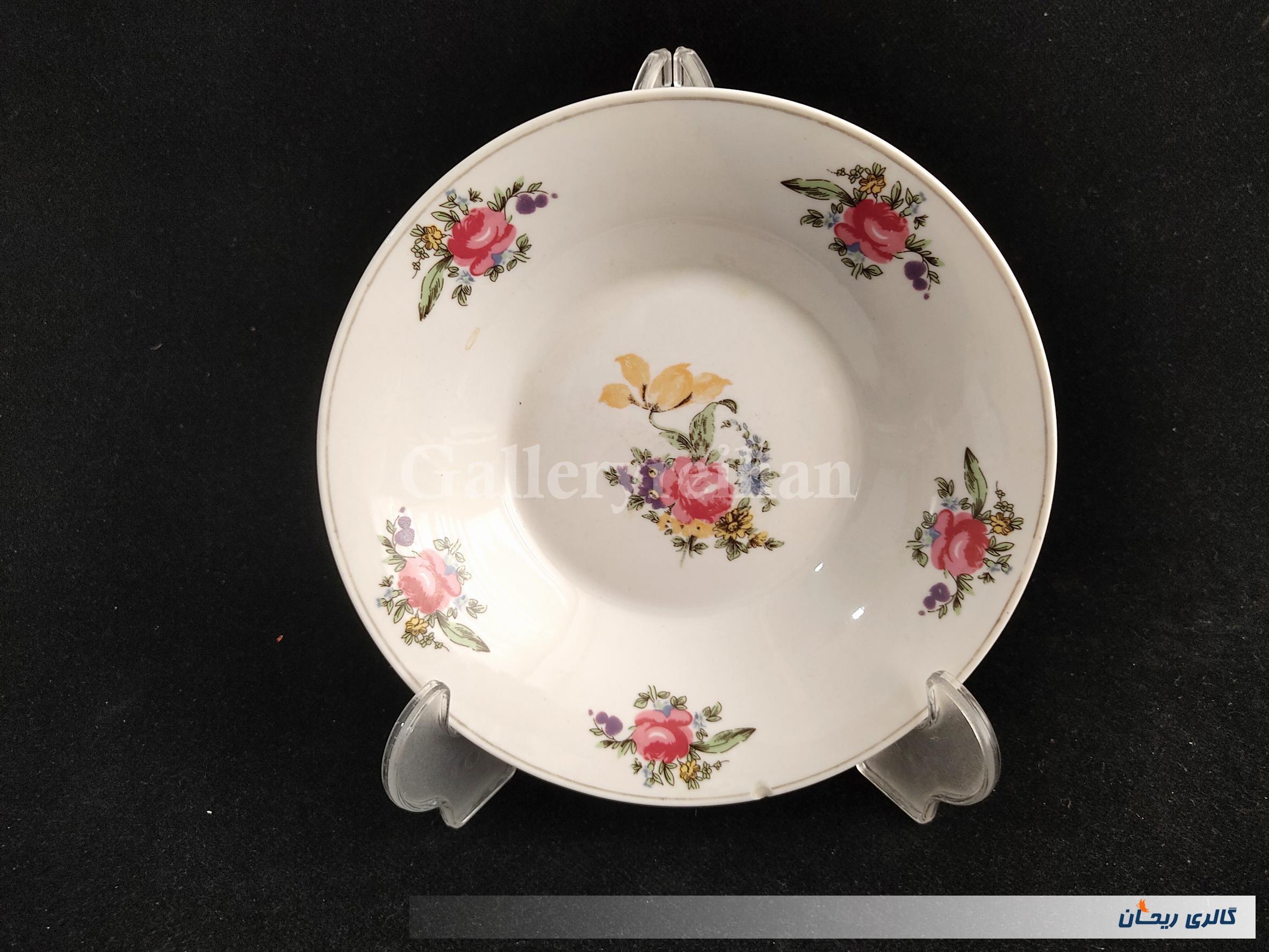 دیوارکوب قدیمی گود طرح گل