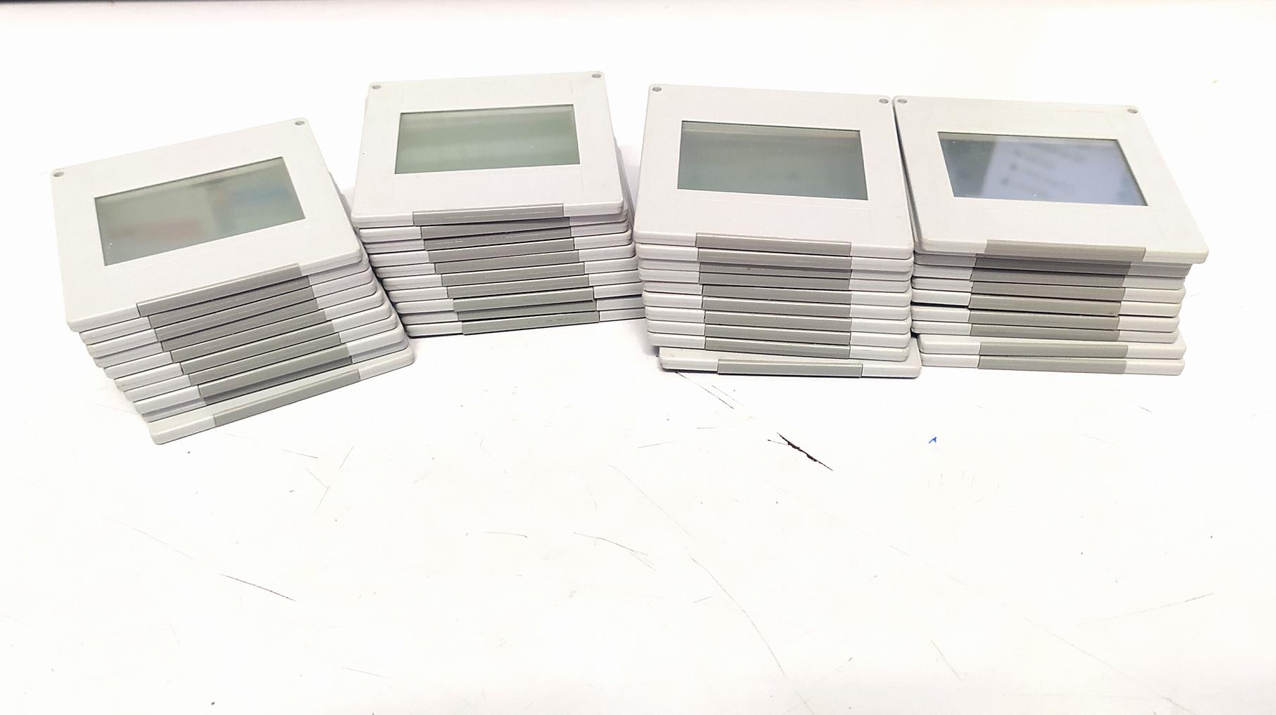 40 عدد قاب اسلاید خام شیشه ای دو تکه 