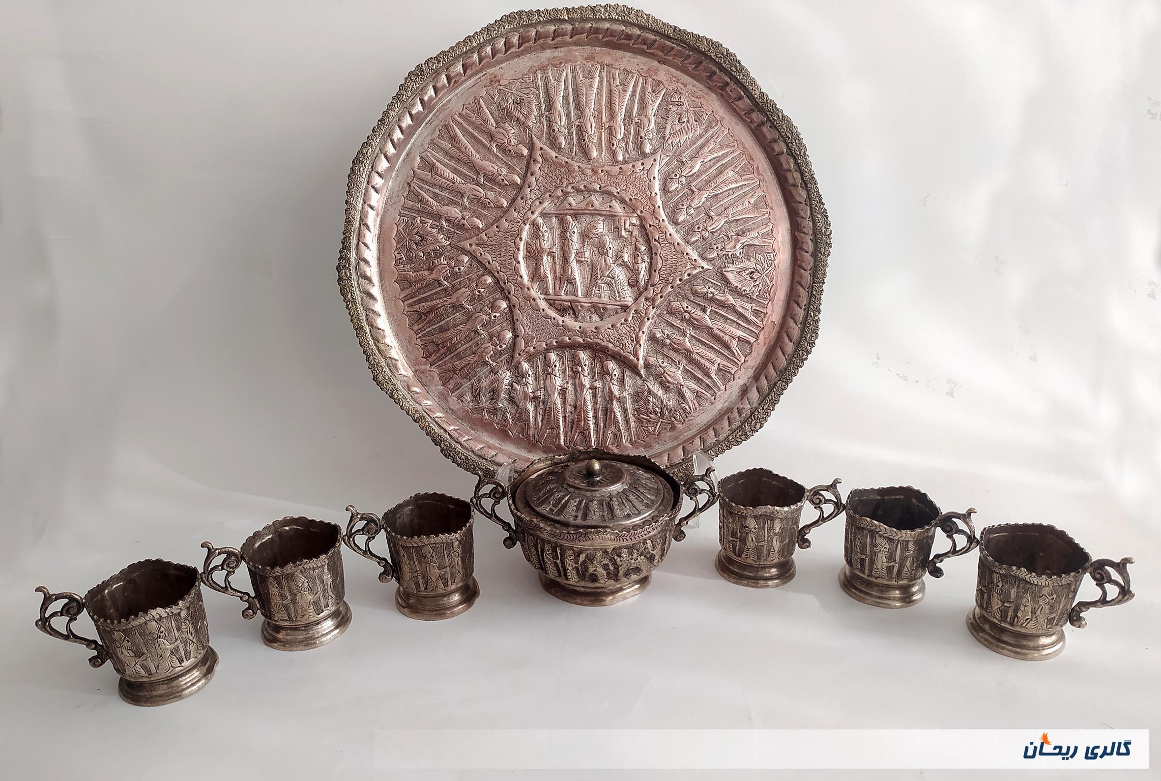 ست سینی و انگاره هخامنشی مس و برنج