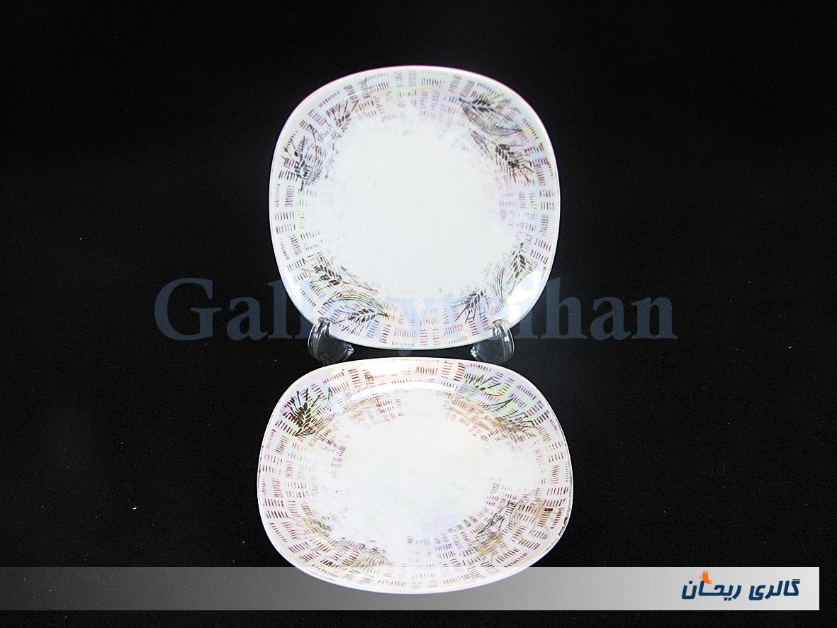 2 دیوارکوب یا زیرفنجانی شاخه گندم قدیمی 