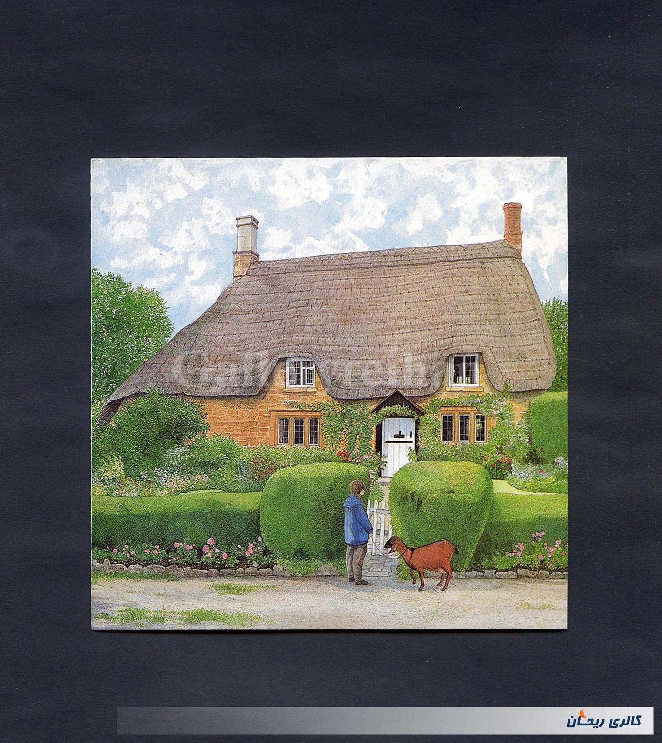 کارت پستال انتشارات وودفیلد چاپ انگلستان