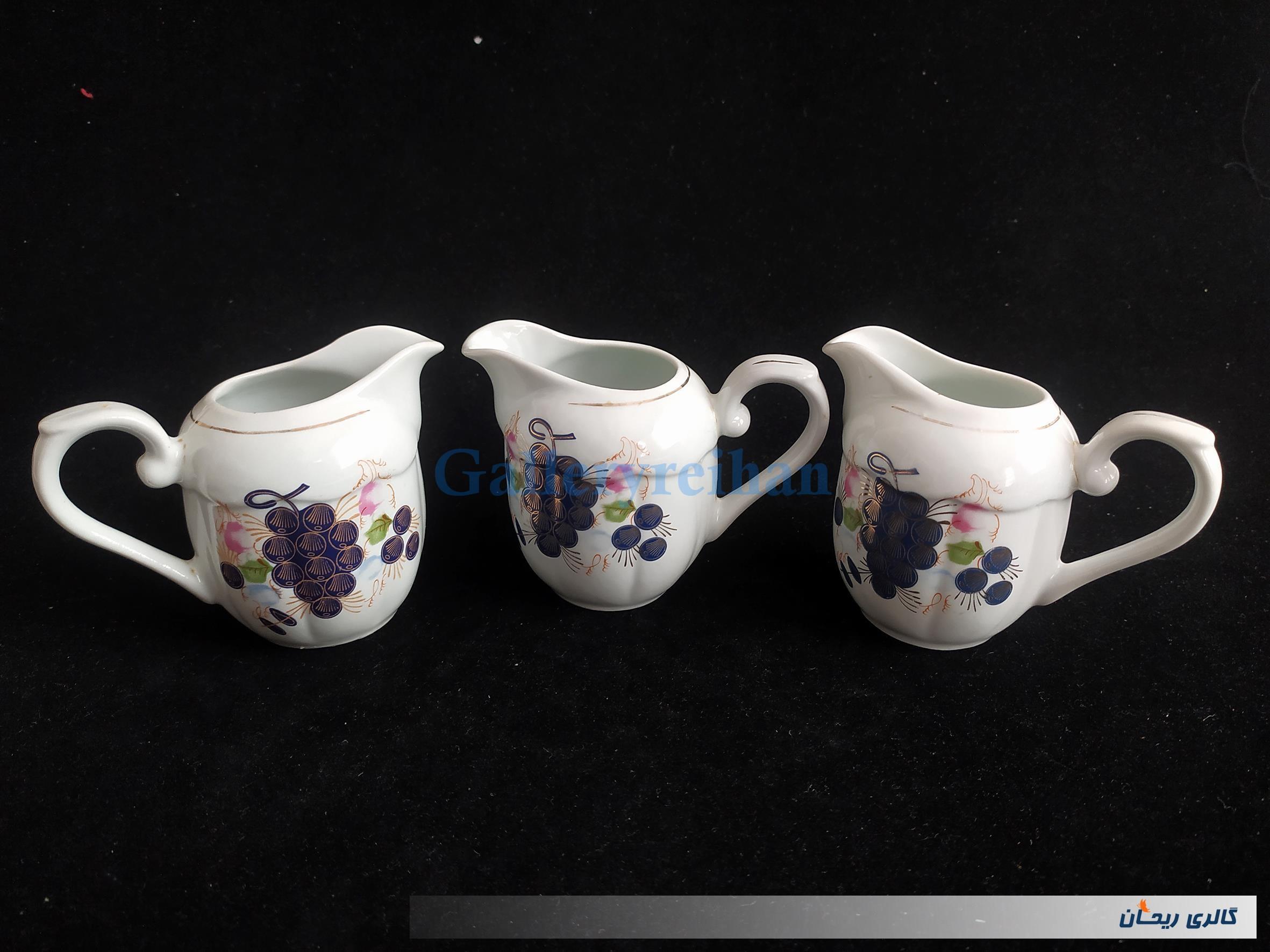 3عدد سس خوری یا شکرپاش چینی طرح انگوری