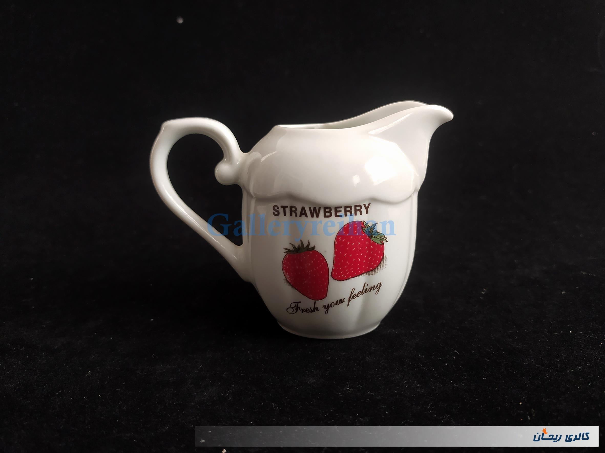 سس خوری یا شکرپاش چینی طرح توت فرنگی 