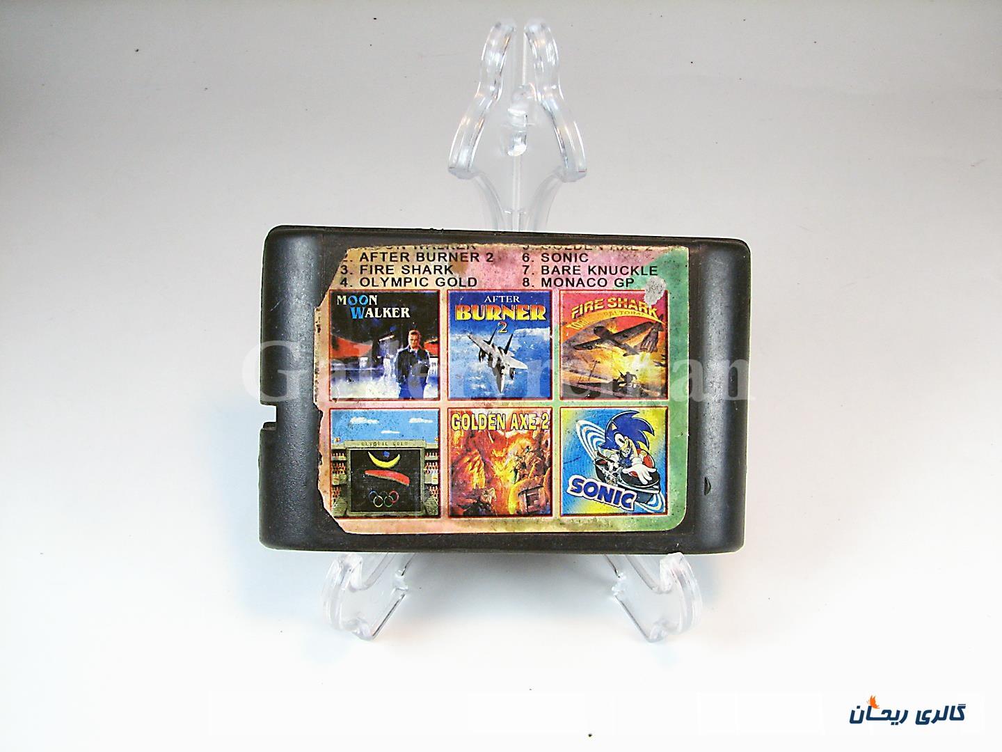کارتریج بازی کنسول سگا SEGA قدیمی 8 لبه 