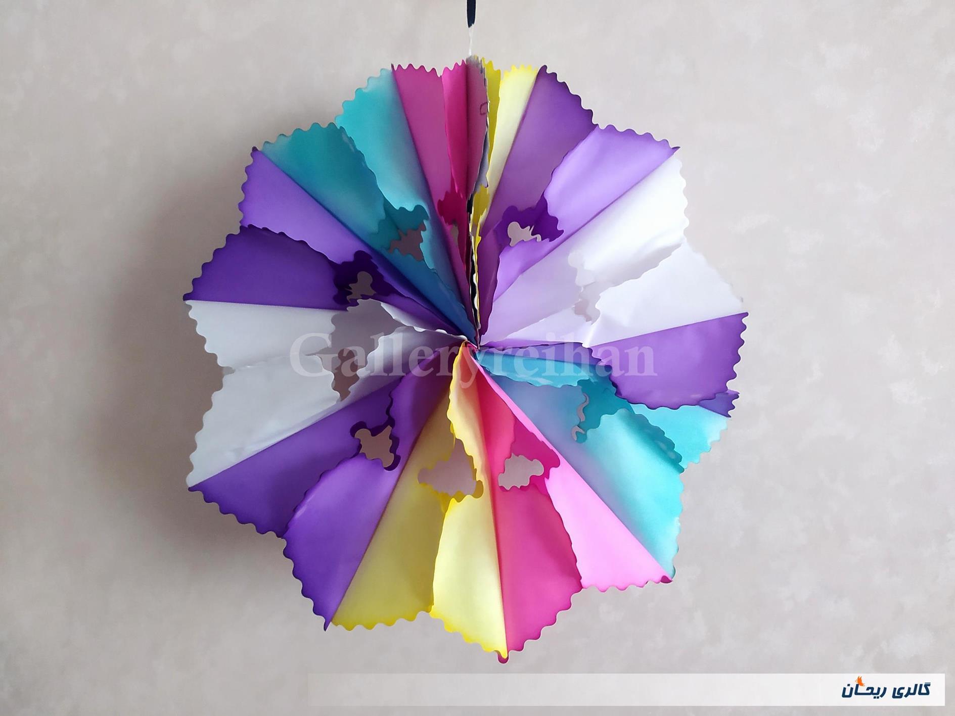 کاغذ کشی تزیین تولد نوستالژی دهه 60 