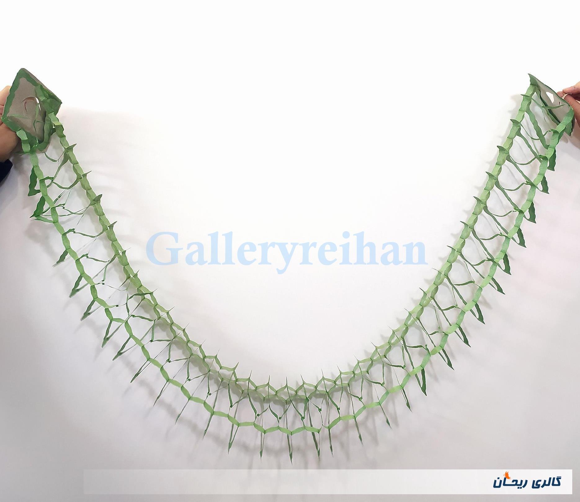 کاغذ کشی ریسه تزئین تولد نوستالژی دهه 60 