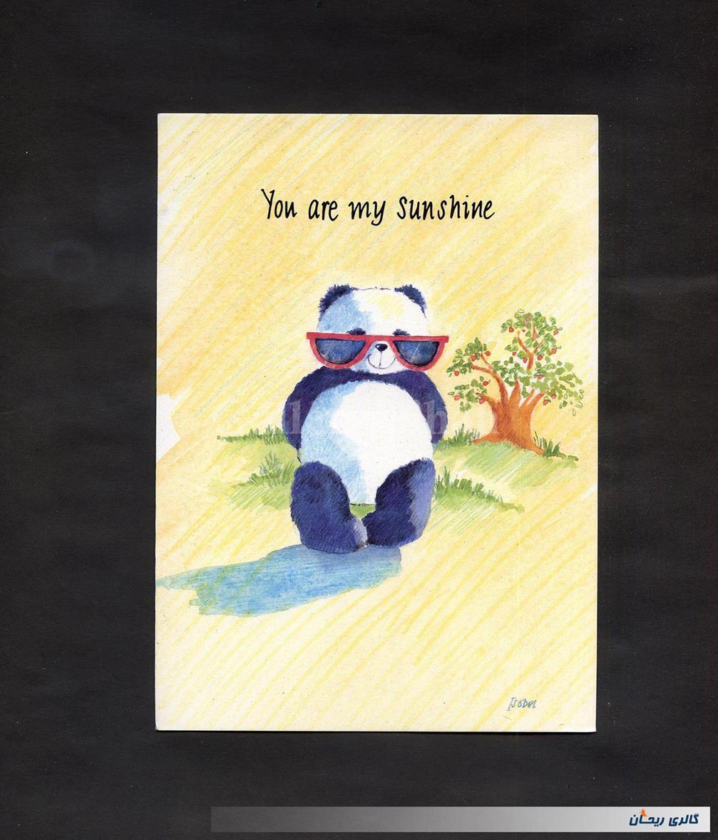 کارت پستال انتشارات وودفیلد چاپ بریتانیا 